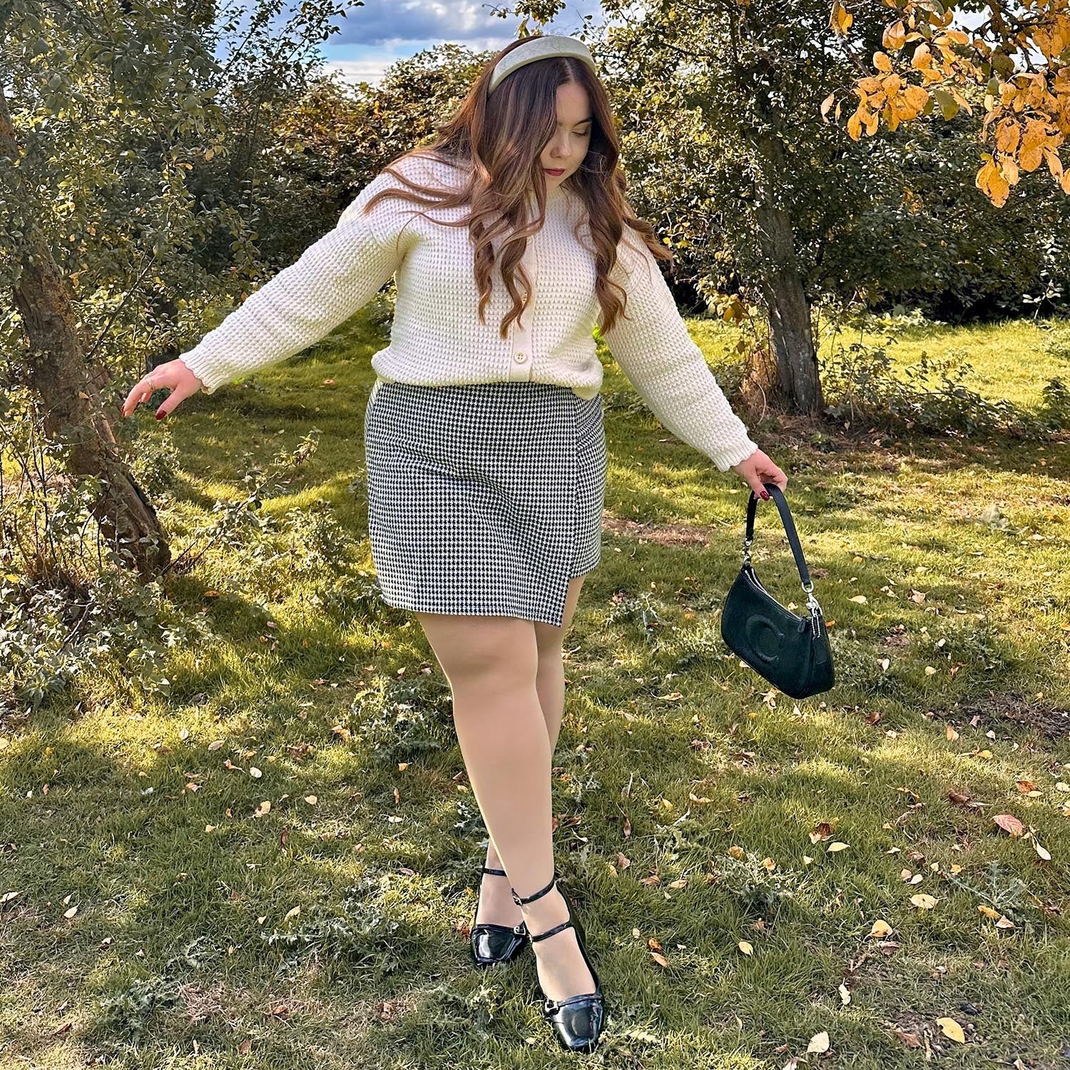 Hautfarbene Strumpfhosen