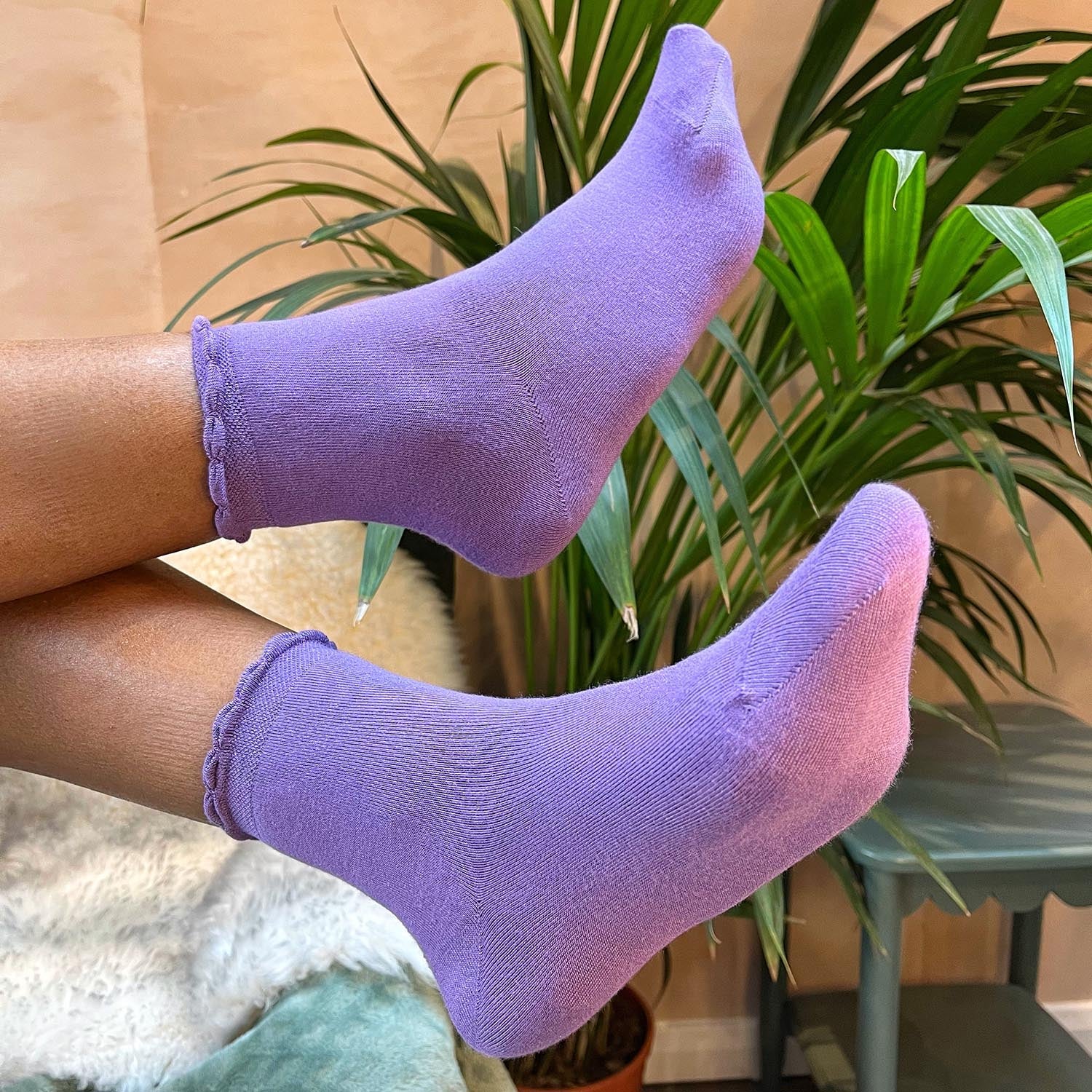 Ultimative Bambus-Knöchelsocken - Sea Urchin