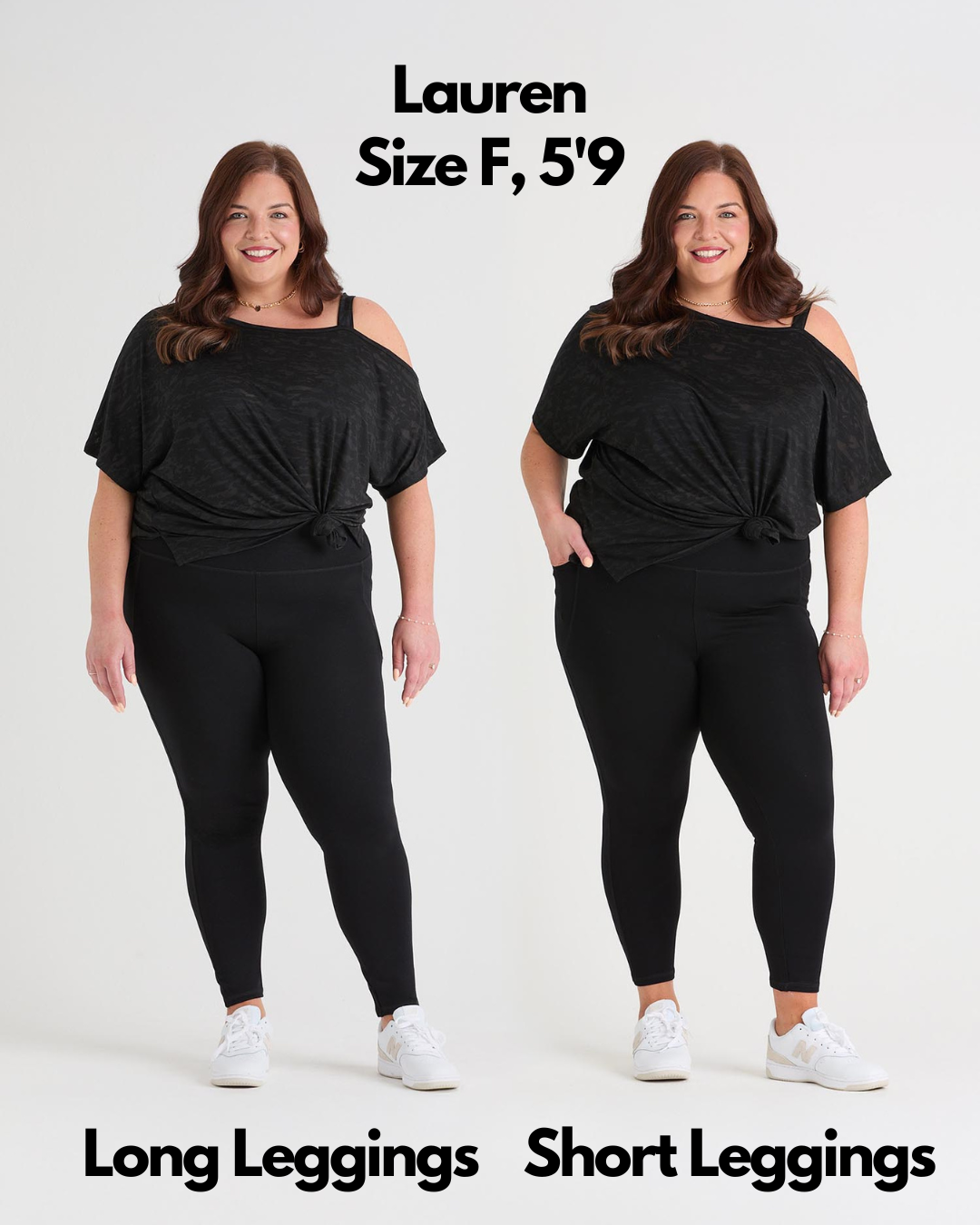 Squat-Proof Leggings - Schwarz