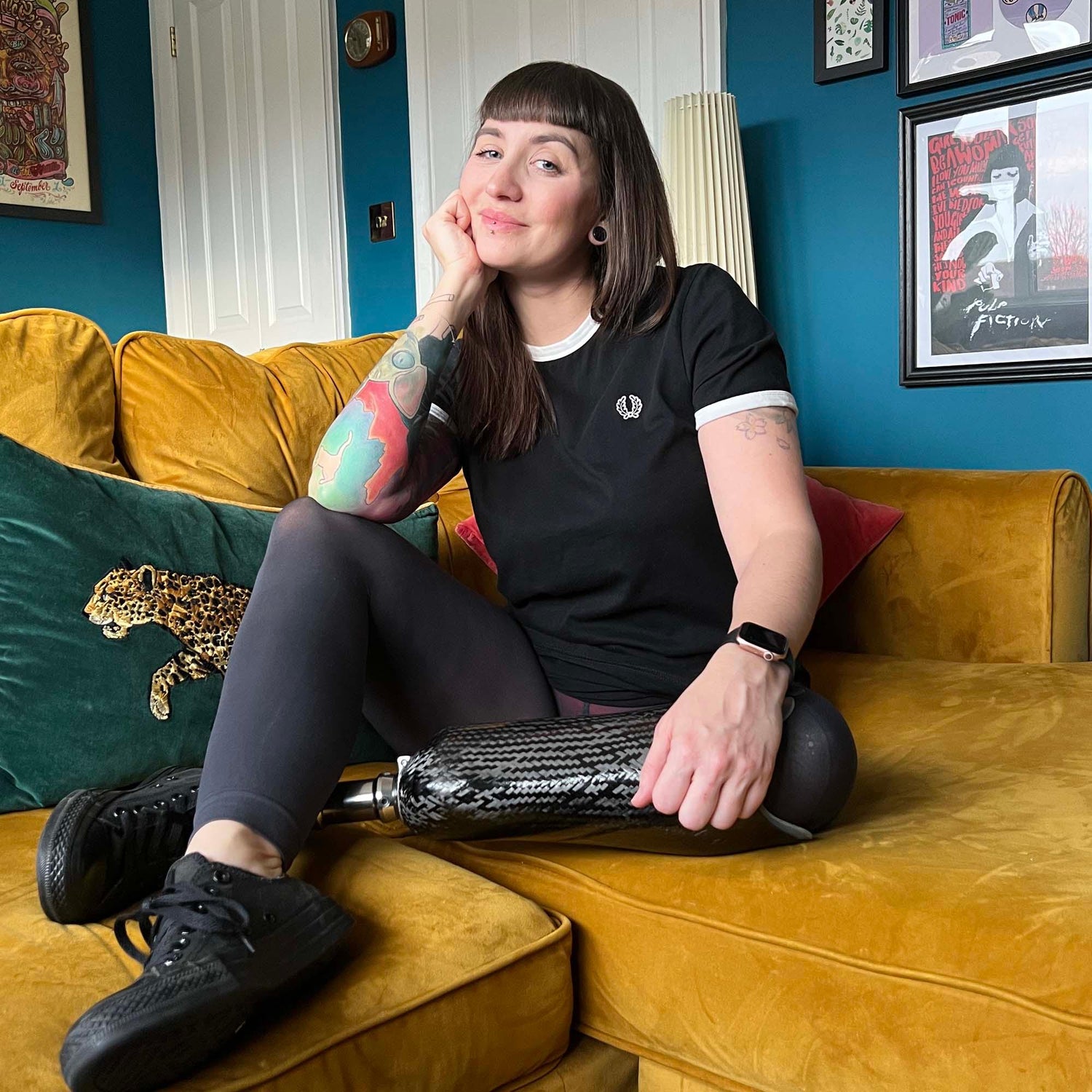 Rajstopy bez stóp - Slate Grey