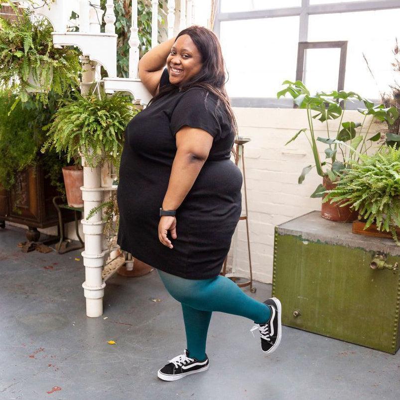 80 Denier Tights - Blåbärsmuffin