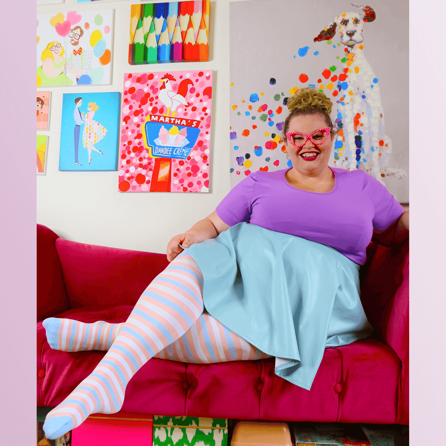 Pride Strumpfhosen - Laverne