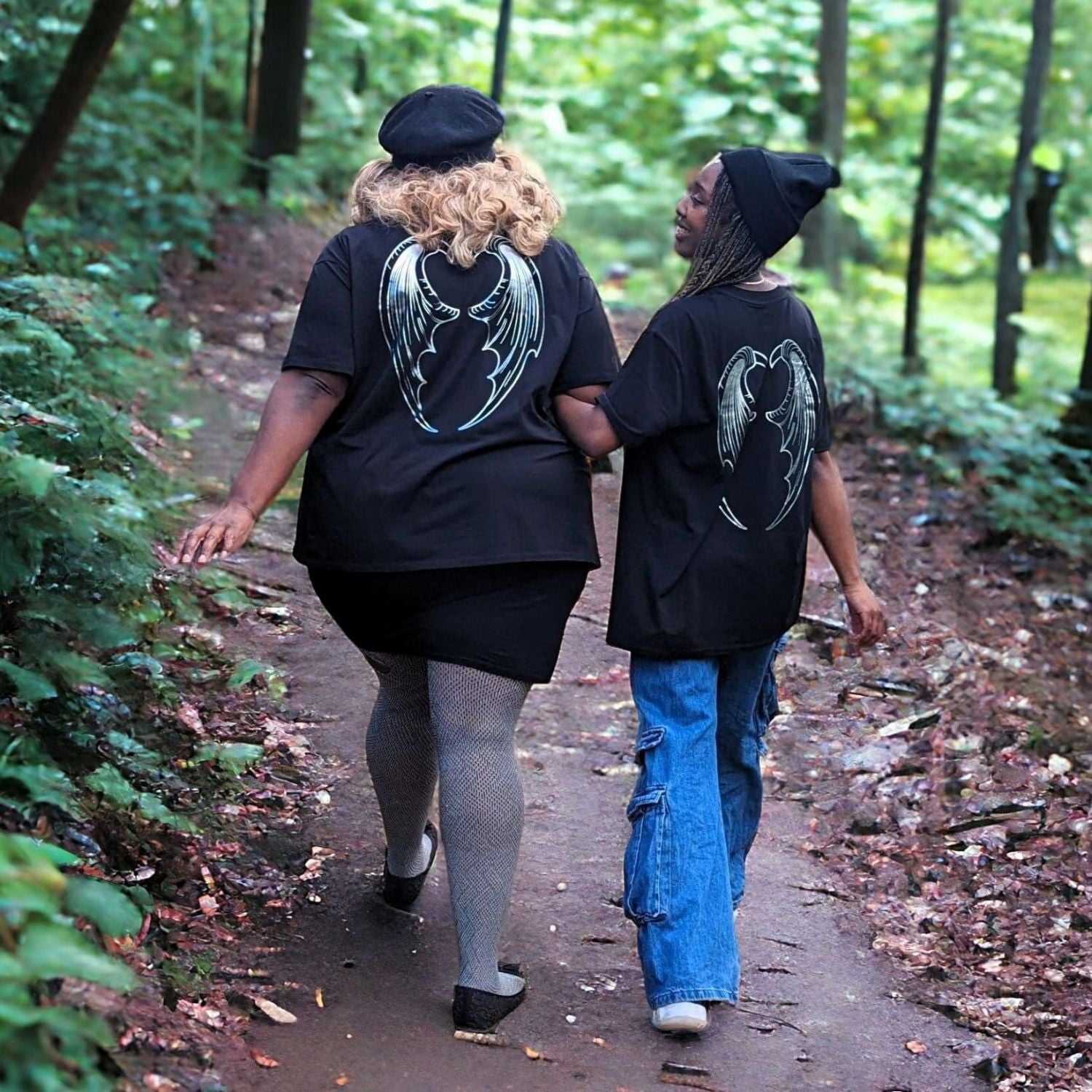 Wing Span ACOTAR T-shirt i ekologisk bomull