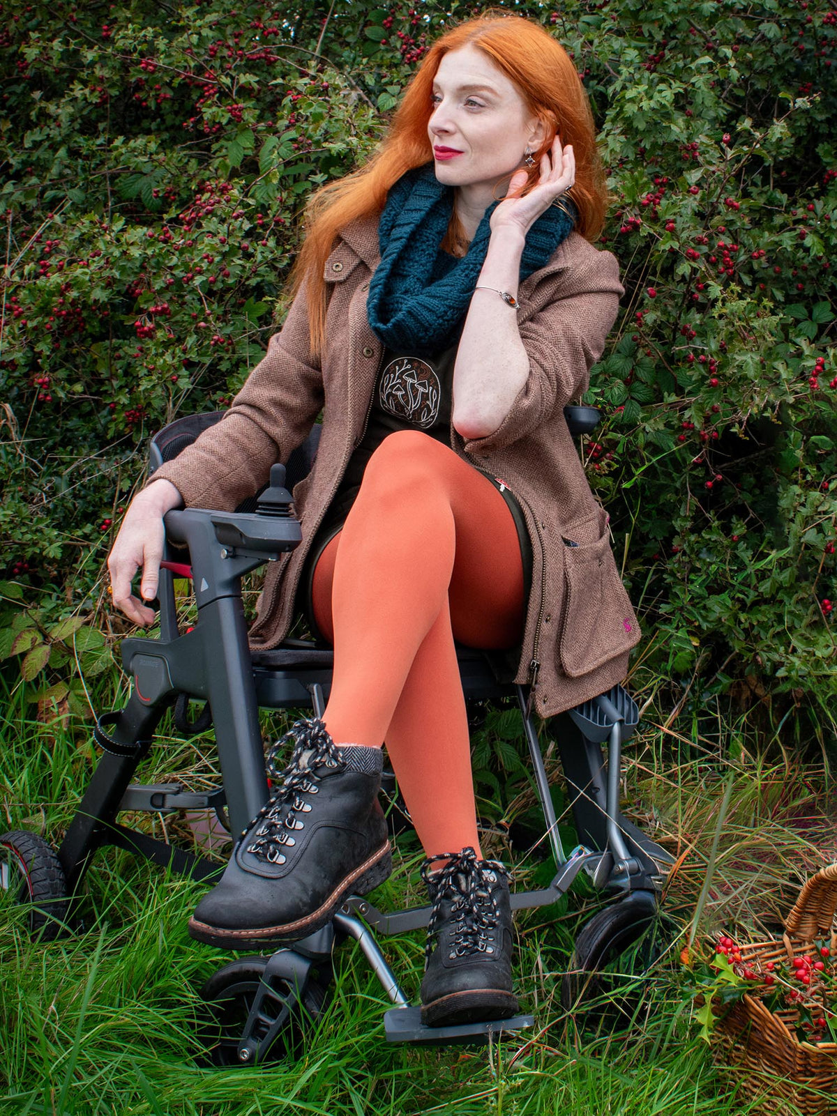 120 Denier Strumpfhosen - Pumpkin Spice