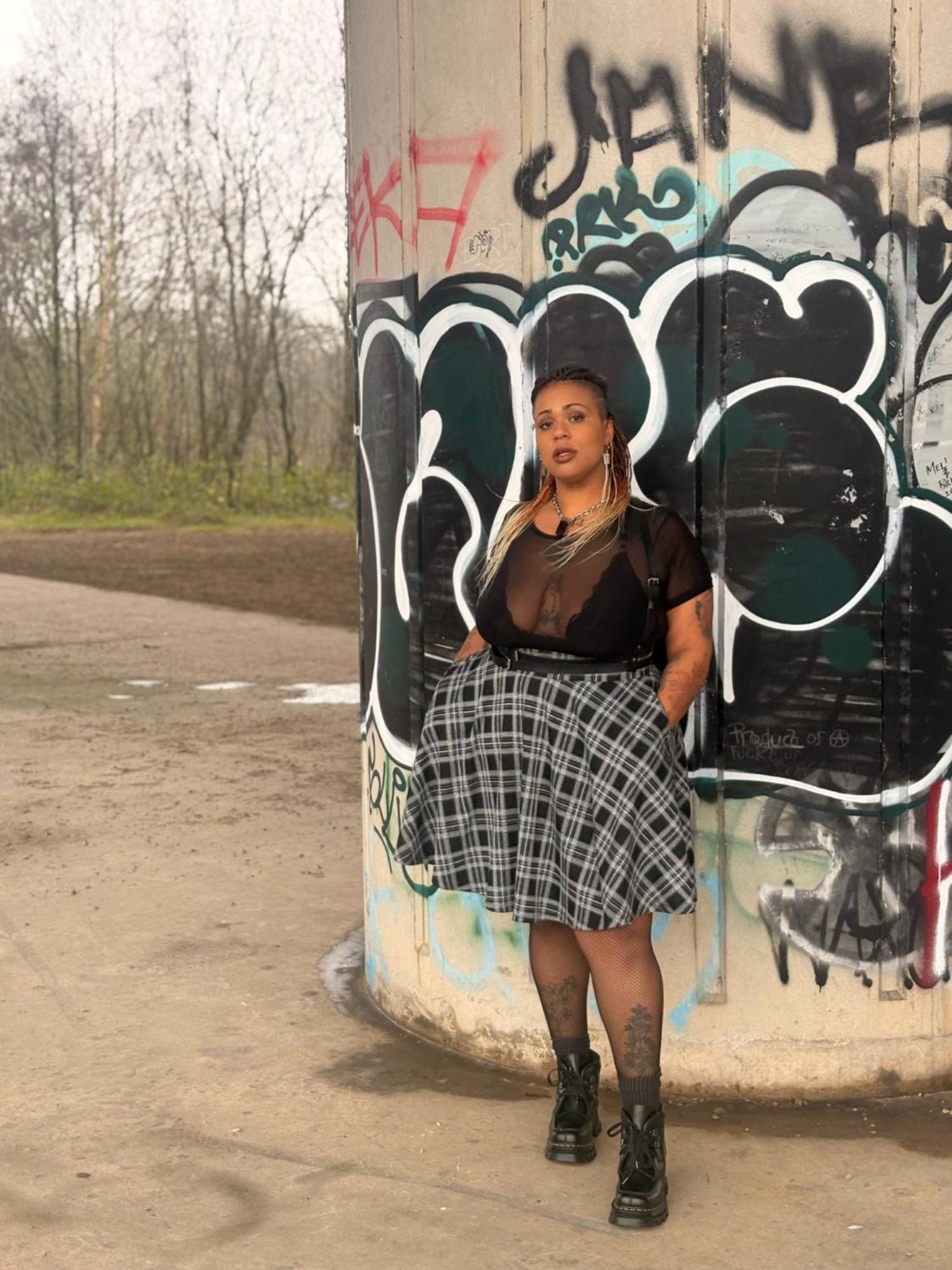 Karierter Tellerrock - Cairn