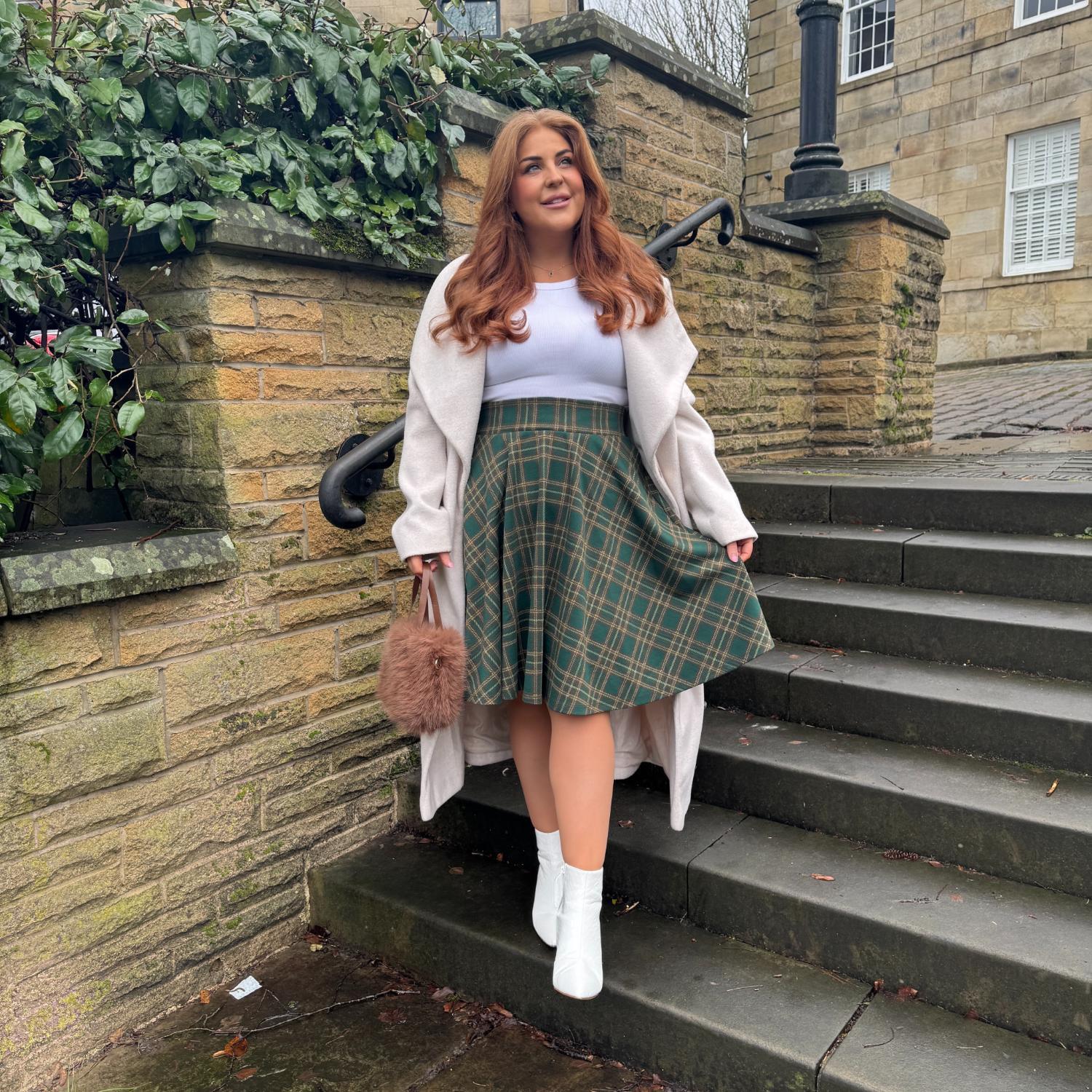 Karierter Tellerrock - Glenfern