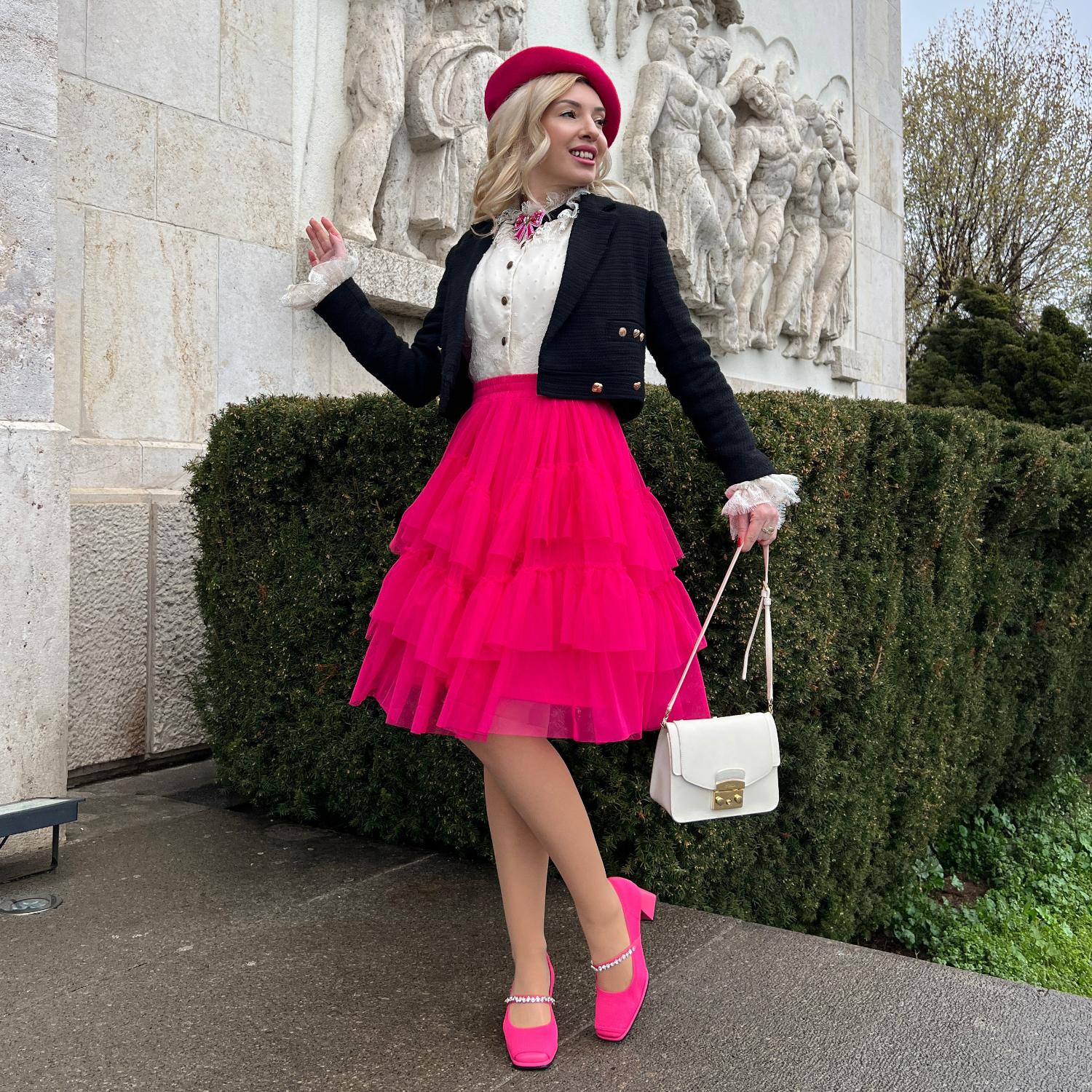 Mesh-Rock - Granatapfel