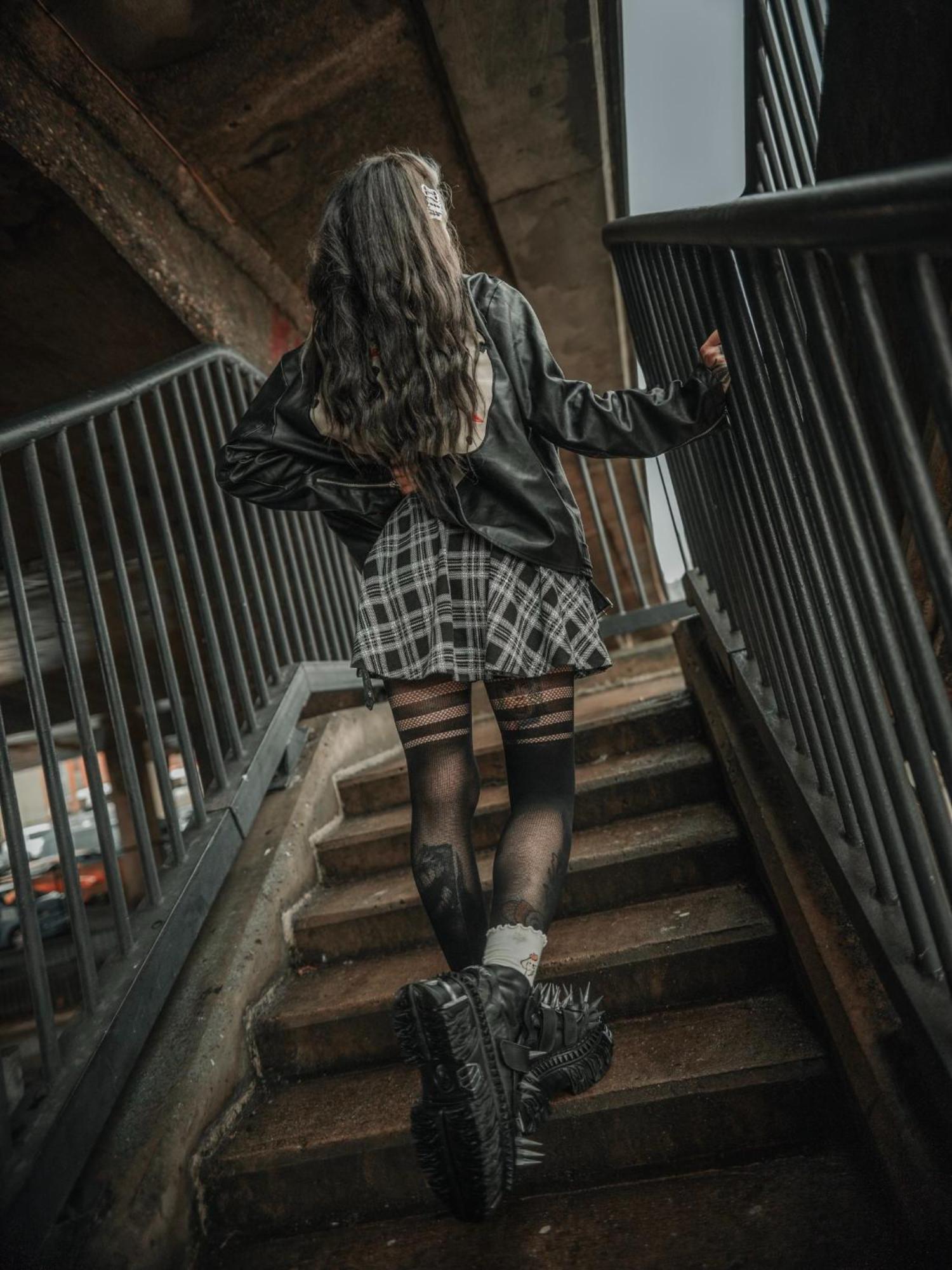 Karierter Mini-Tellerrock - Cairn