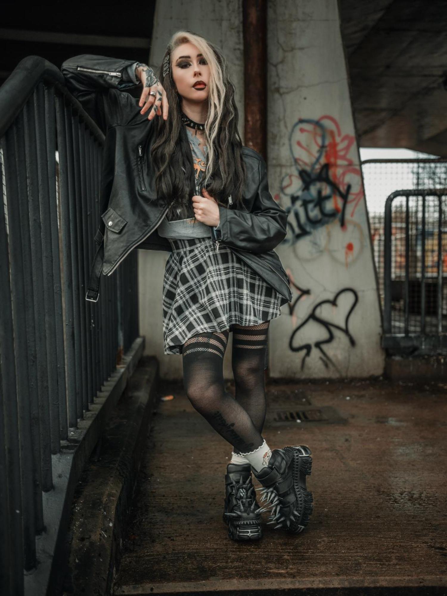 Karierter Mini-Tellerrock - Cairn