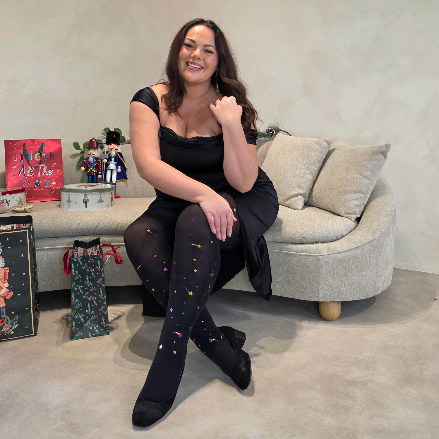 Weihnachts-Strumpfhose - StarFall