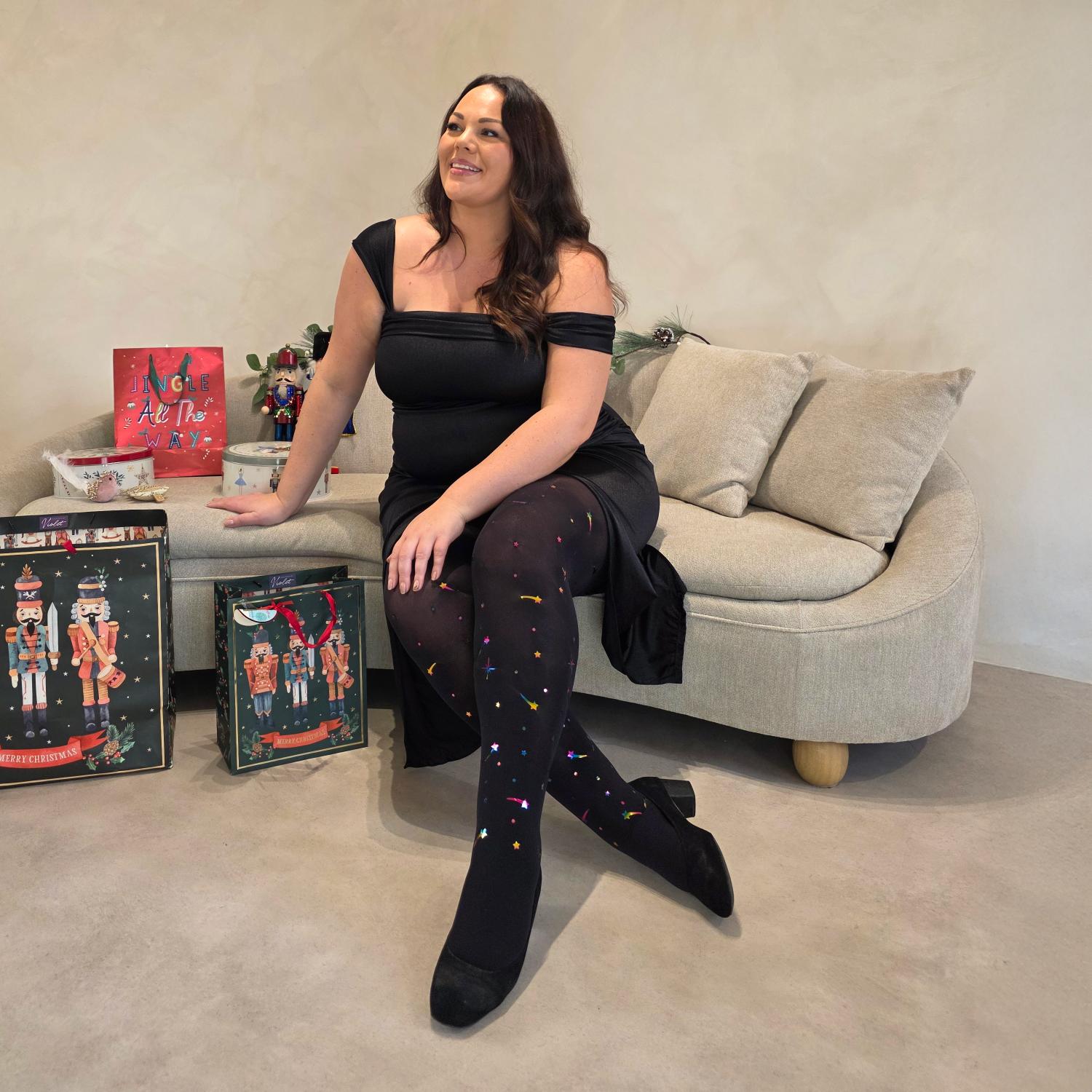 Weihnachts-Strumpfhose - StarFall