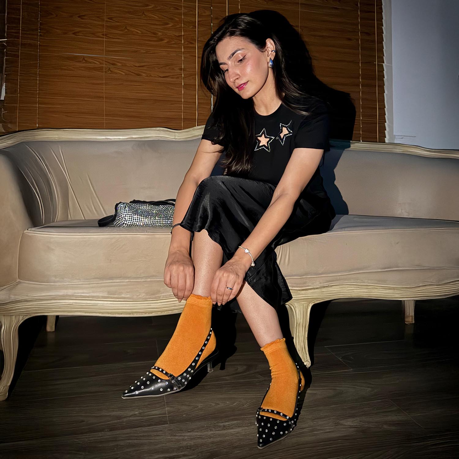 Bambus-Kurzsocke - Starfish