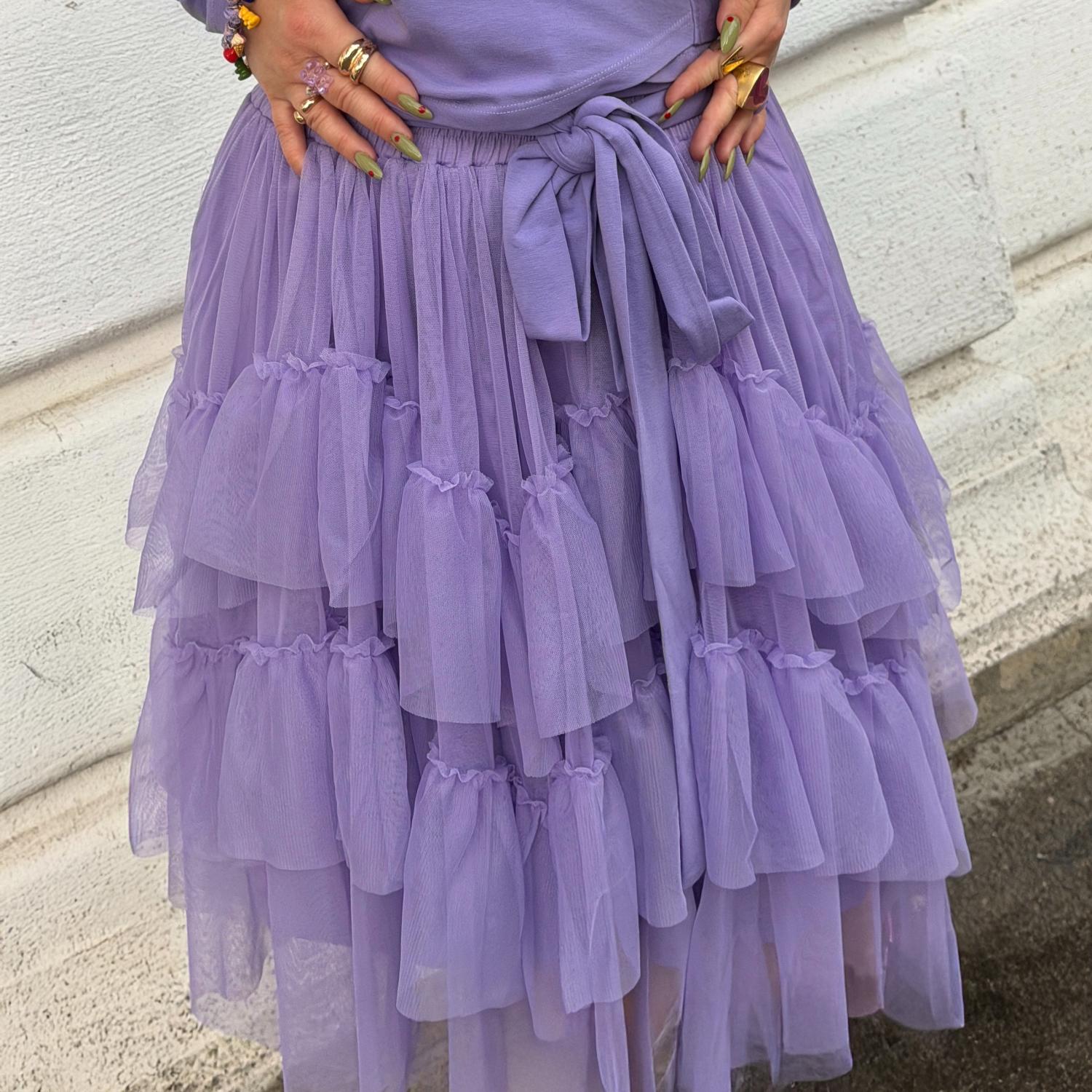 Mesh-Rock - Lavendelfelder