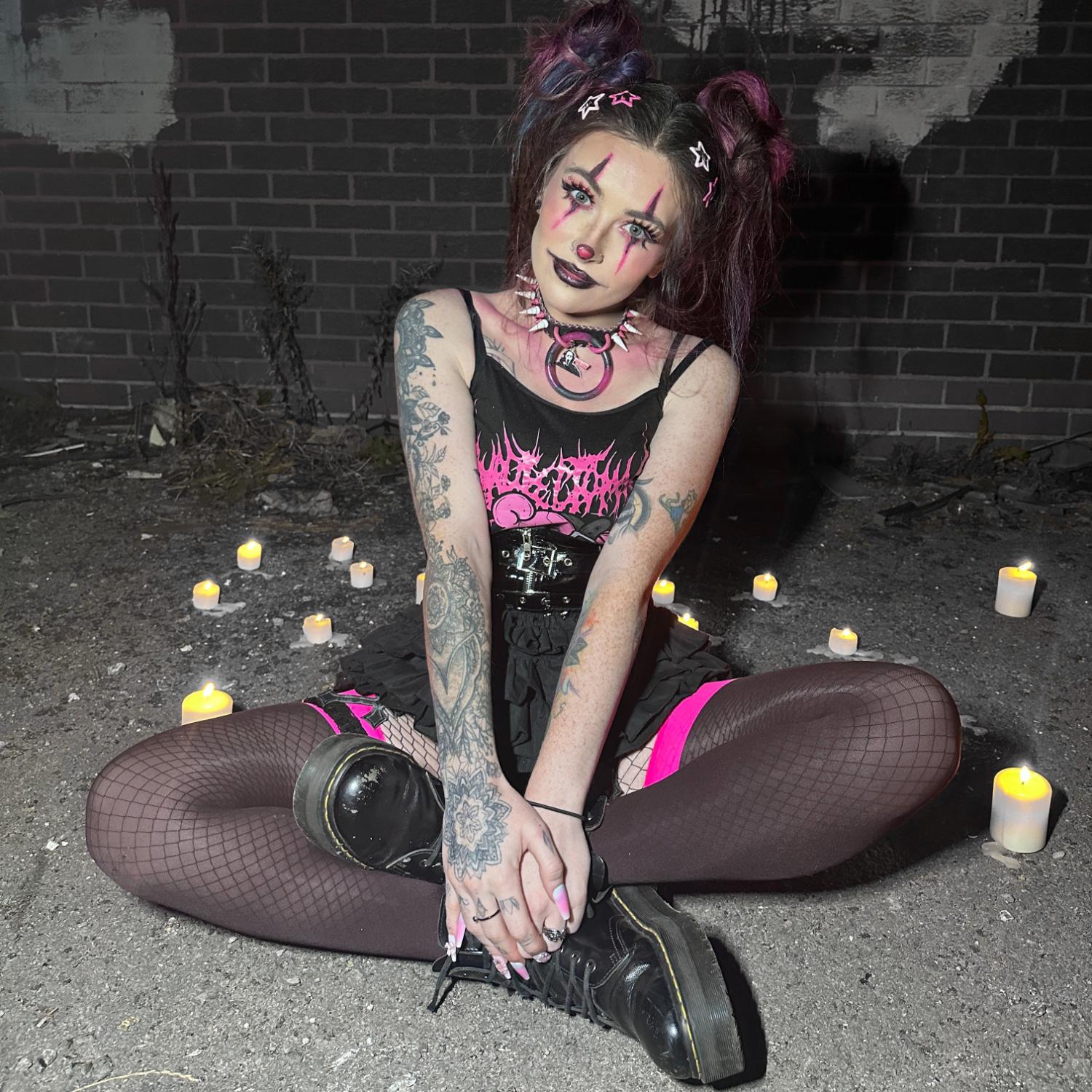 Neon-Strumpfhose in Strumpf-Optik – Totally Bitchin