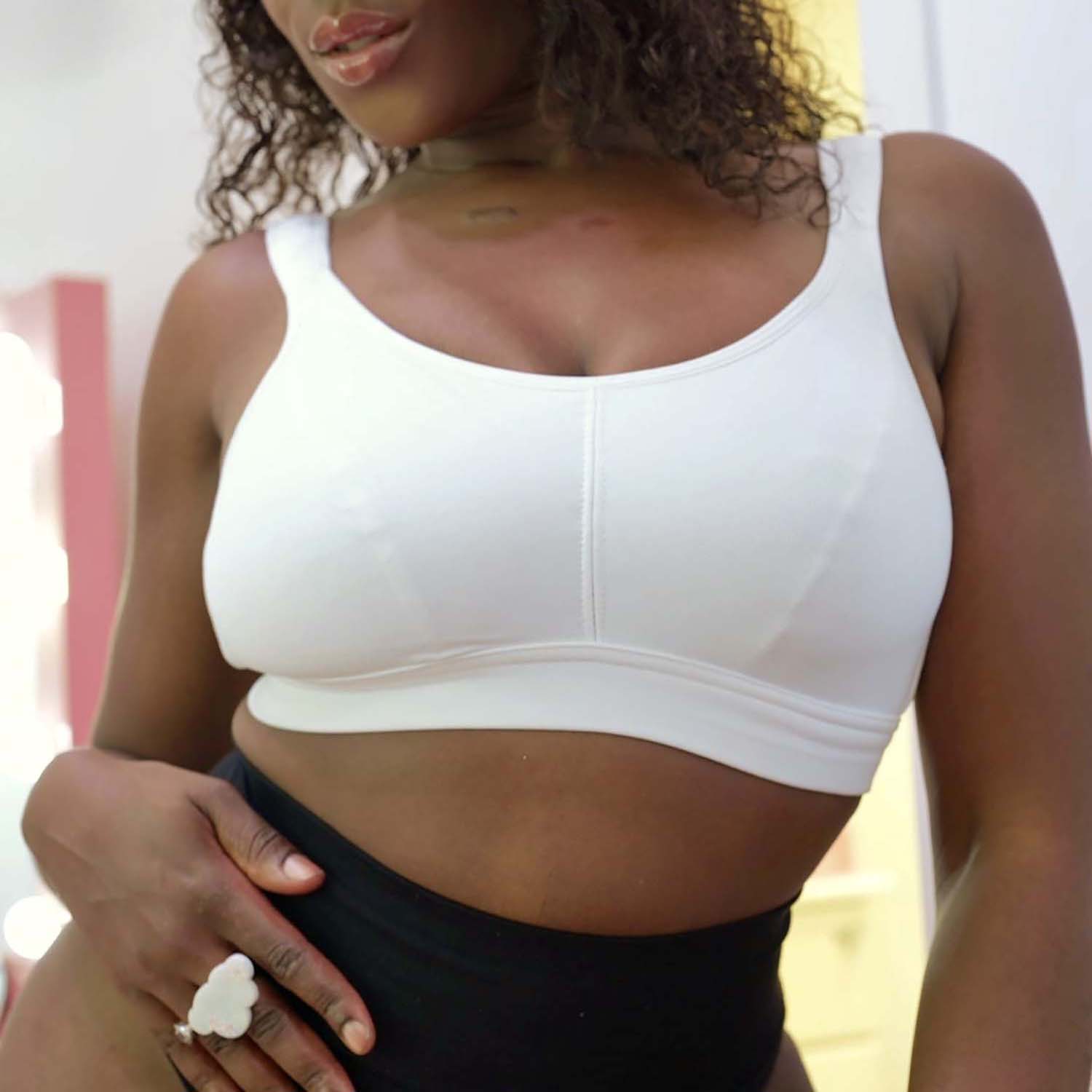 Superhöga bentrosor - 3 par i svart