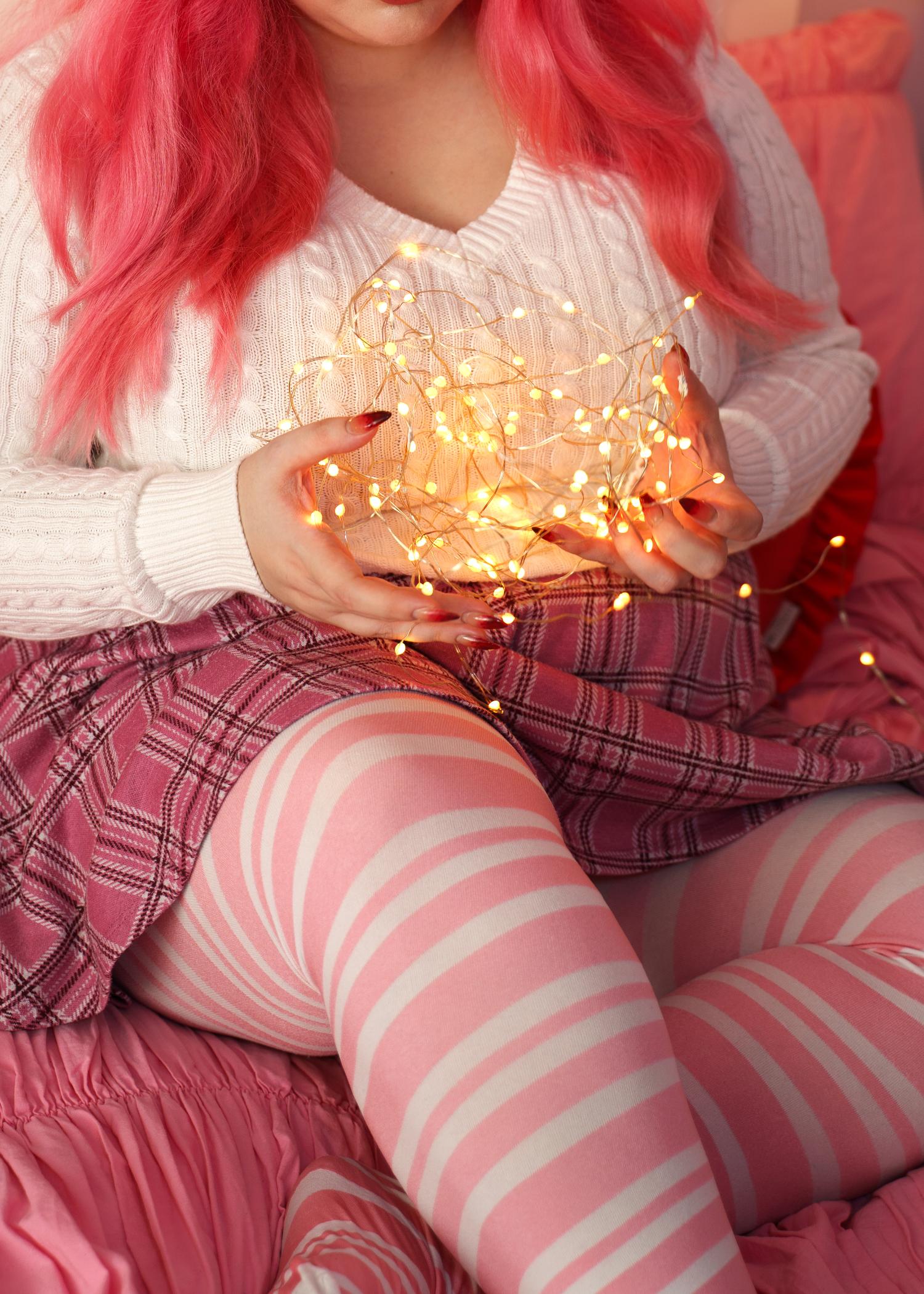 Weihnachts-Strumpfhose - Sugar Plum