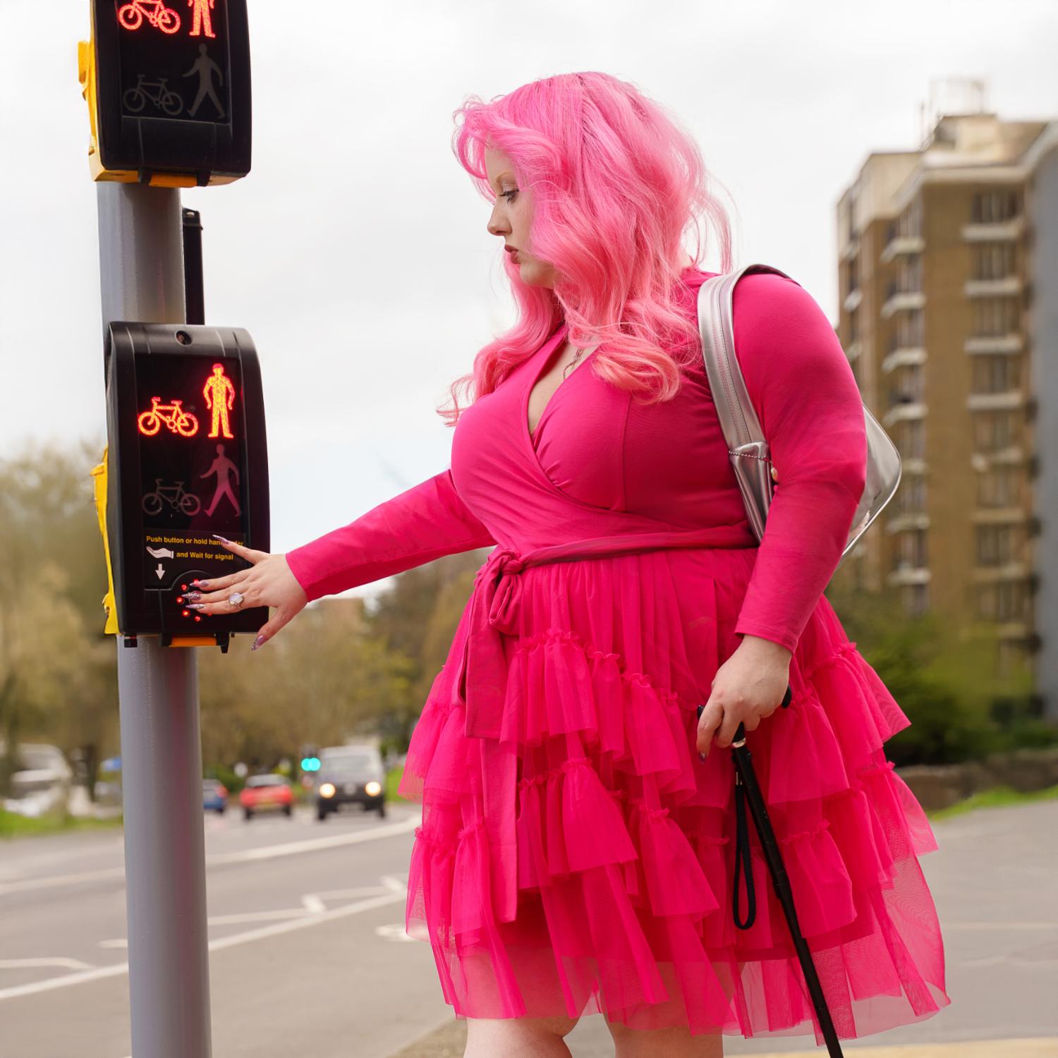 Wickeltop aus Bio-Baumwolle - Granatapfel