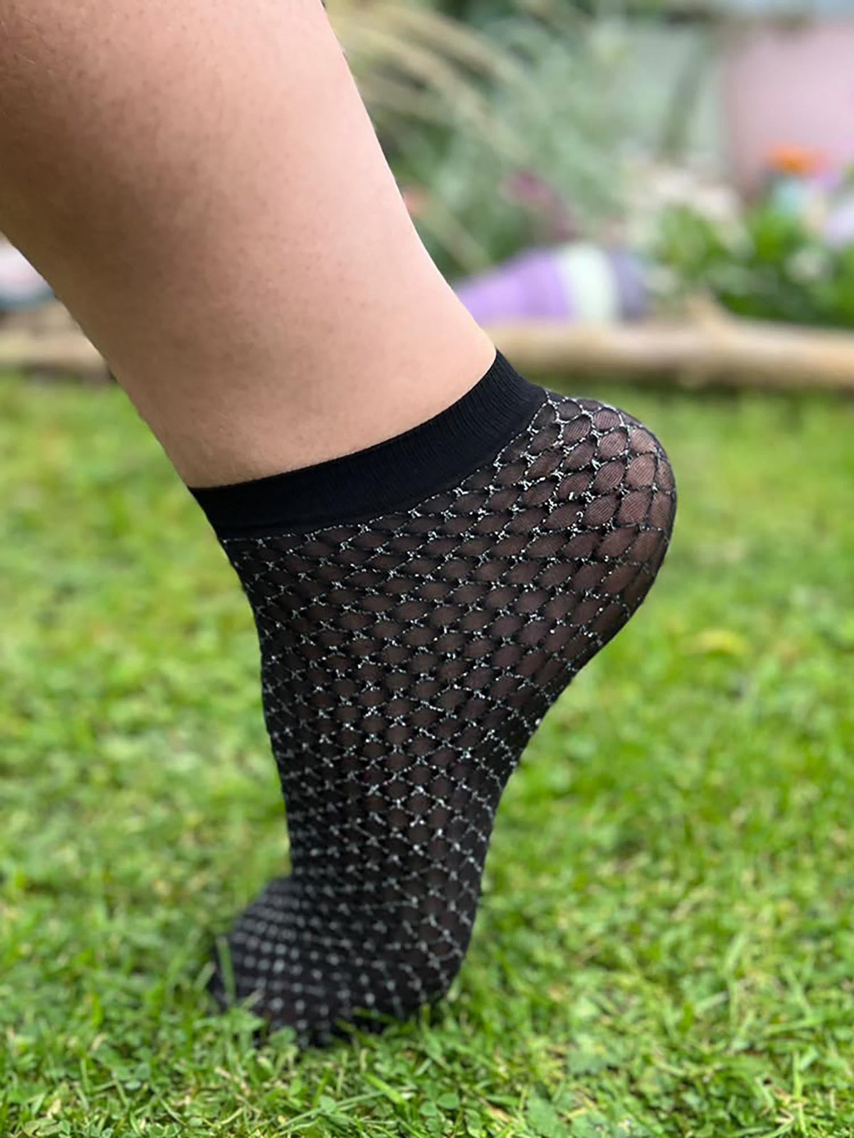 Blackadder Knöchelsocken - Silber