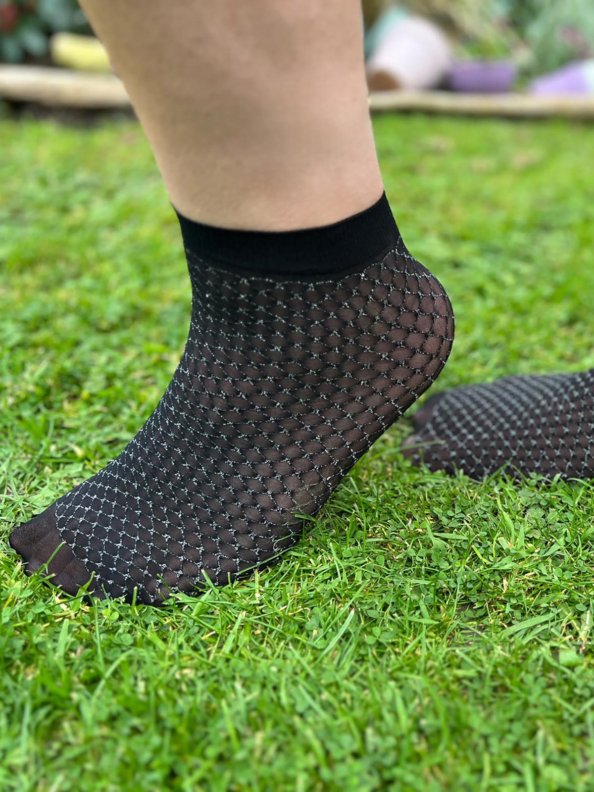 Blackadder Knöchelsocken - Silber