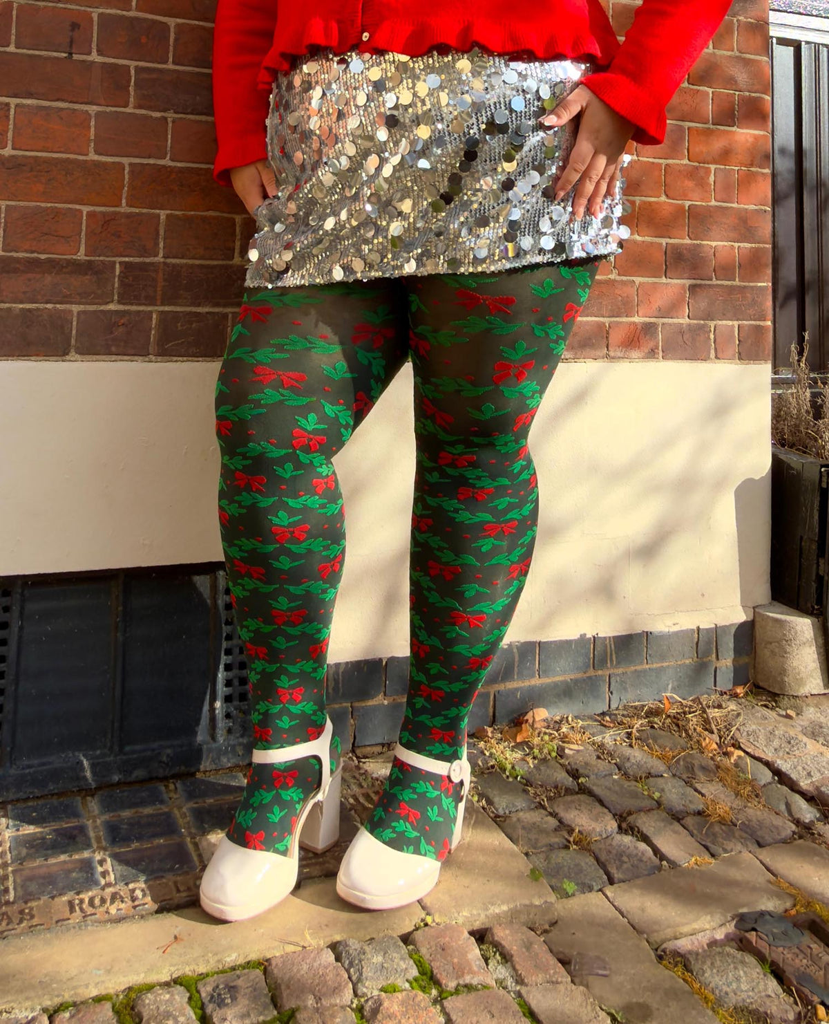 Holly Dolly Strumpfhose - Crocodile