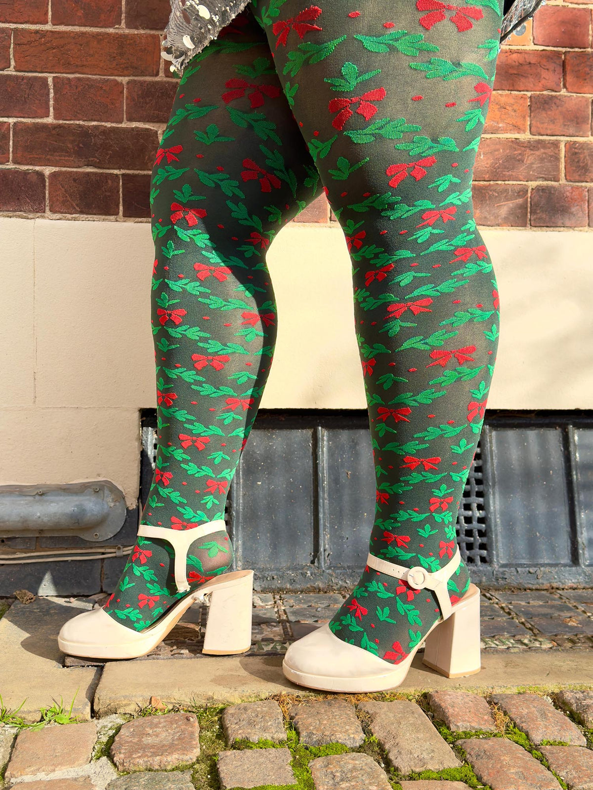Holly Dolly Strumpfhose - Crocodile