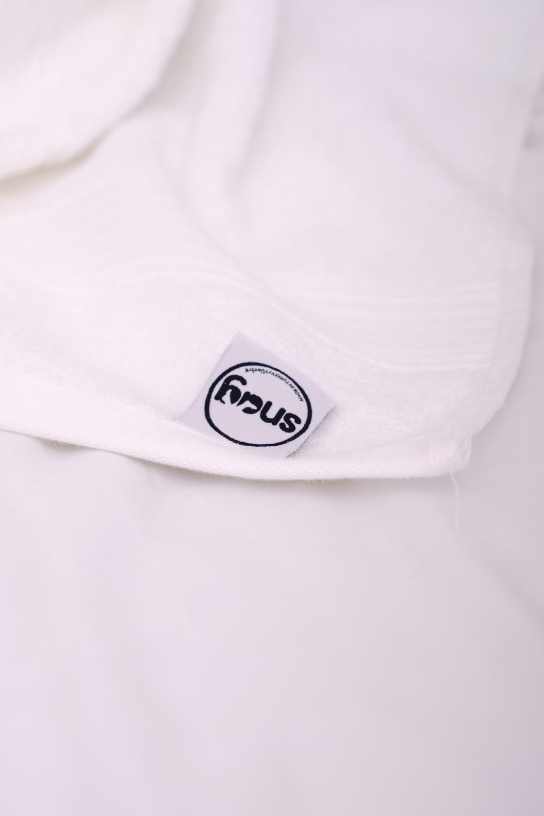 Großes Softee Badetuch - Weiß