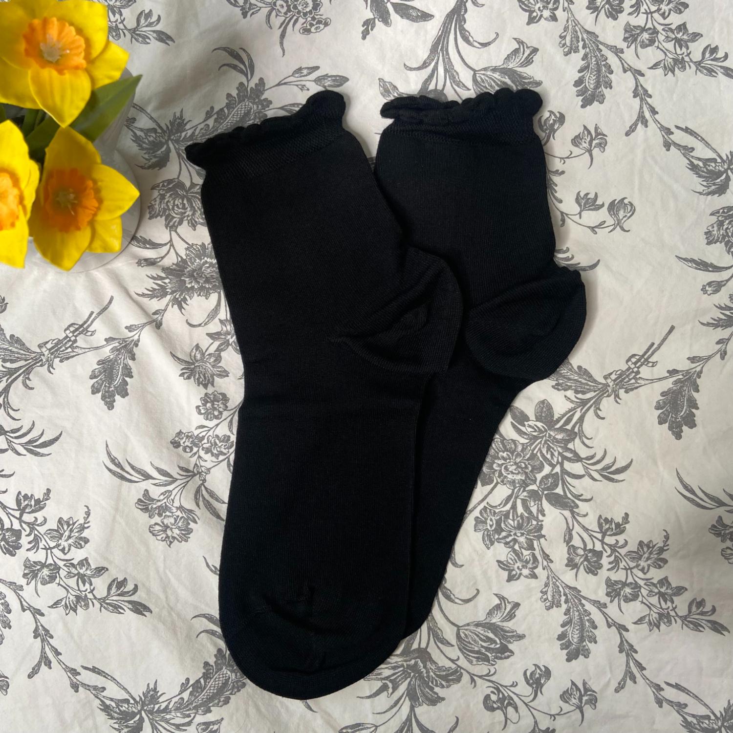 Ultimative Bambus-Knöchelsocken - Schwarz