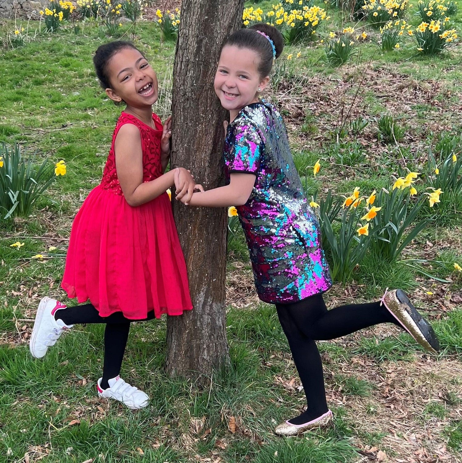 Barnstrumpbyxor - svarta