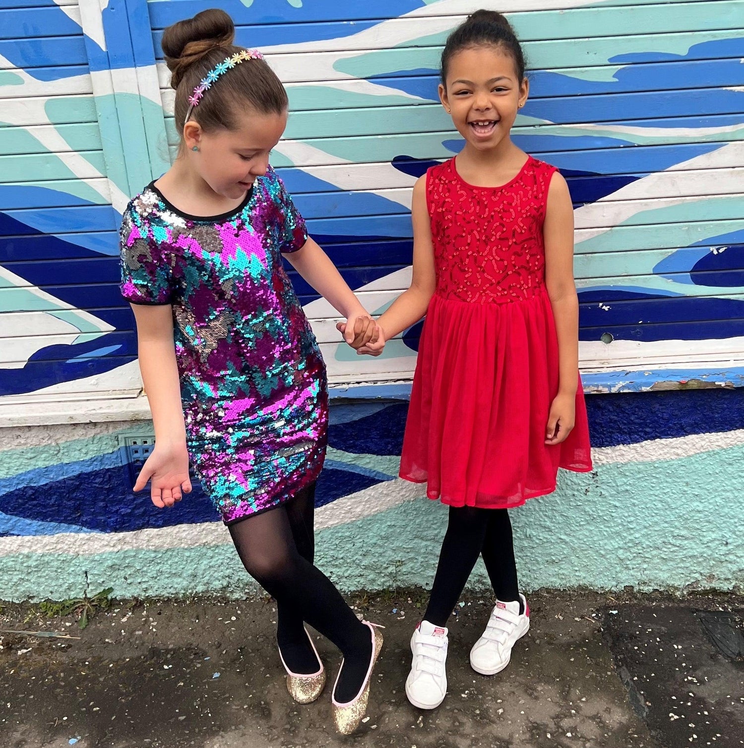 Barnstrumpbyxor - svarta