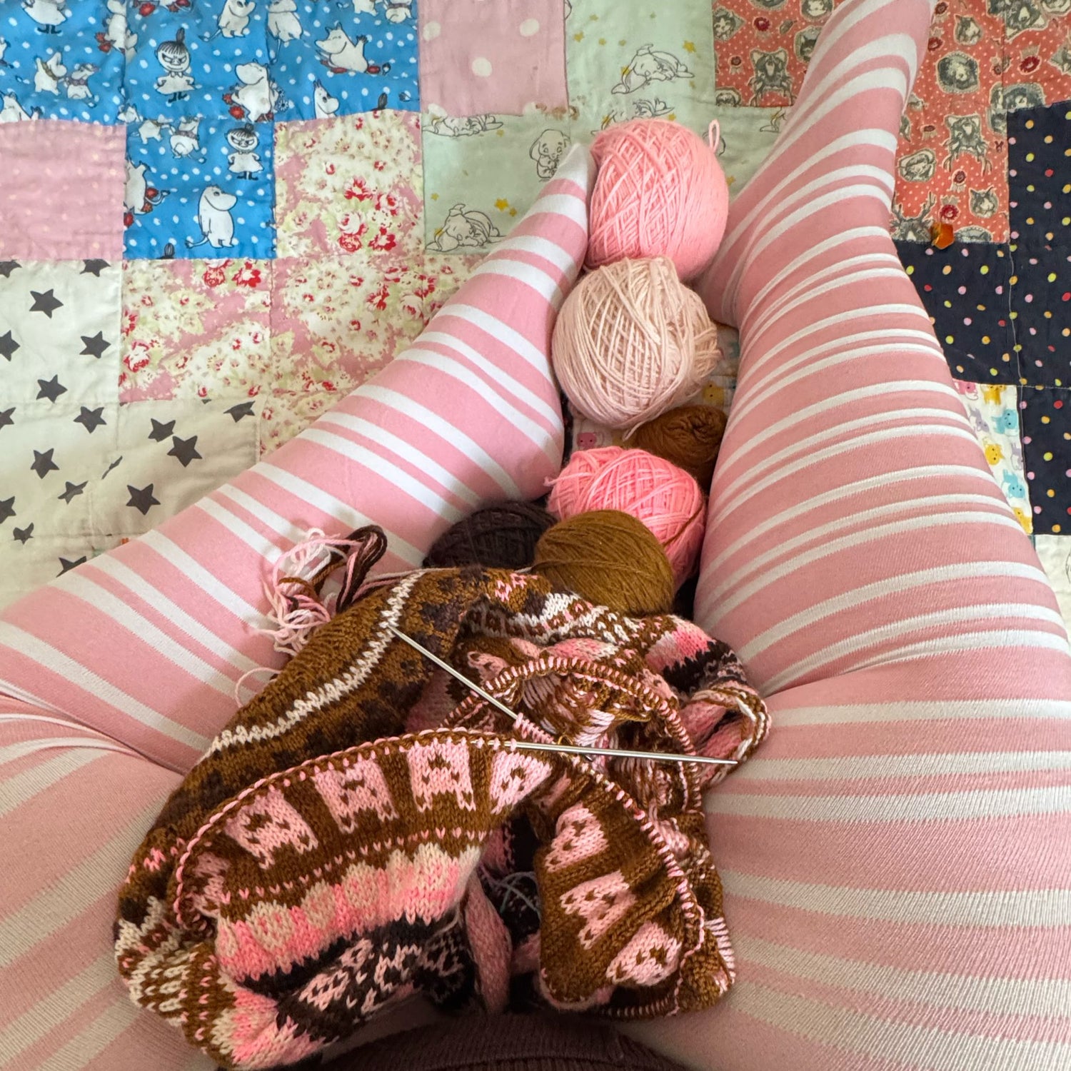 Weihnachts-Strumpfhose - Sugar Plum