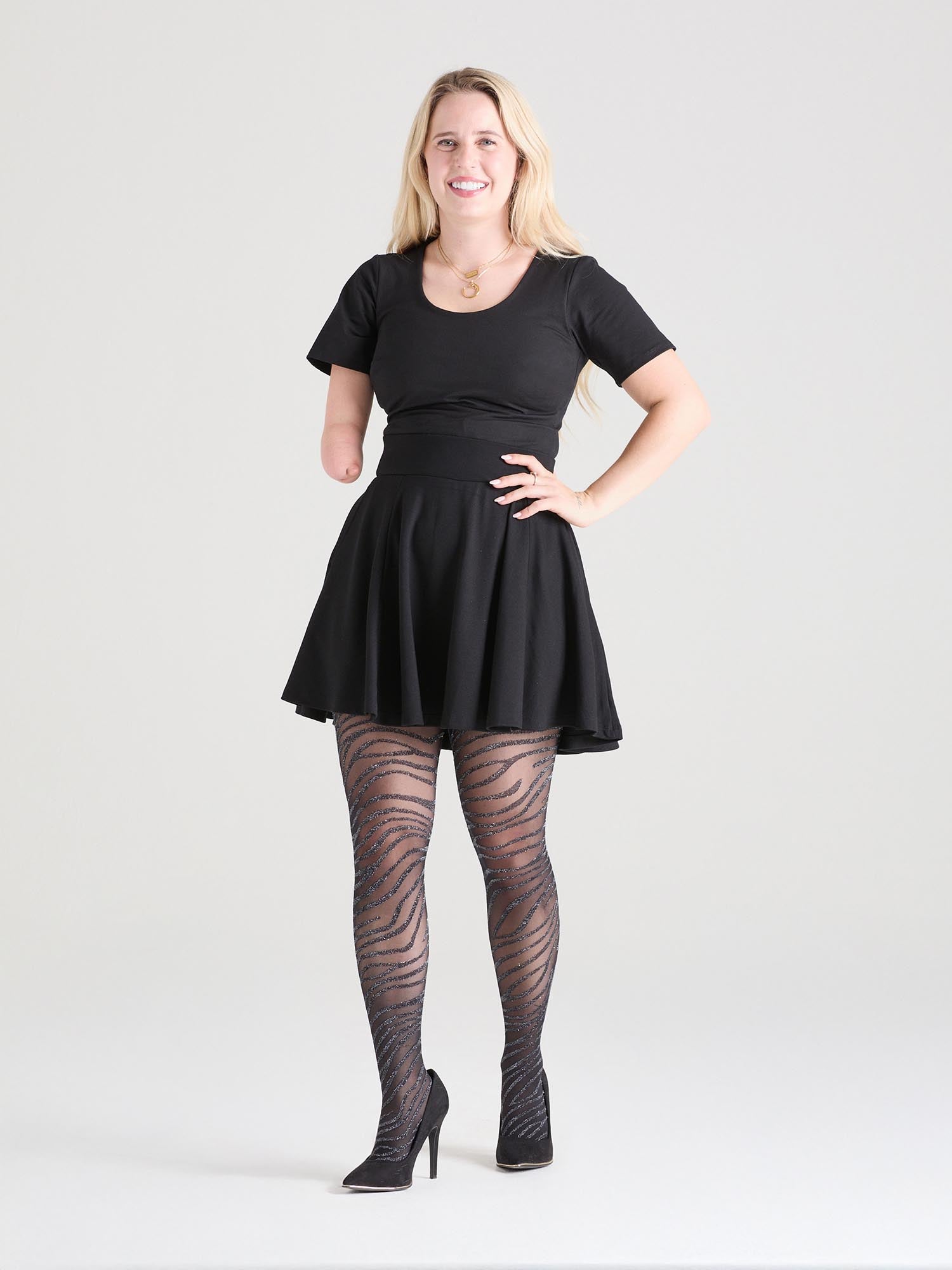 Zebra Cadabra - Strumpbyxor med zebramönster