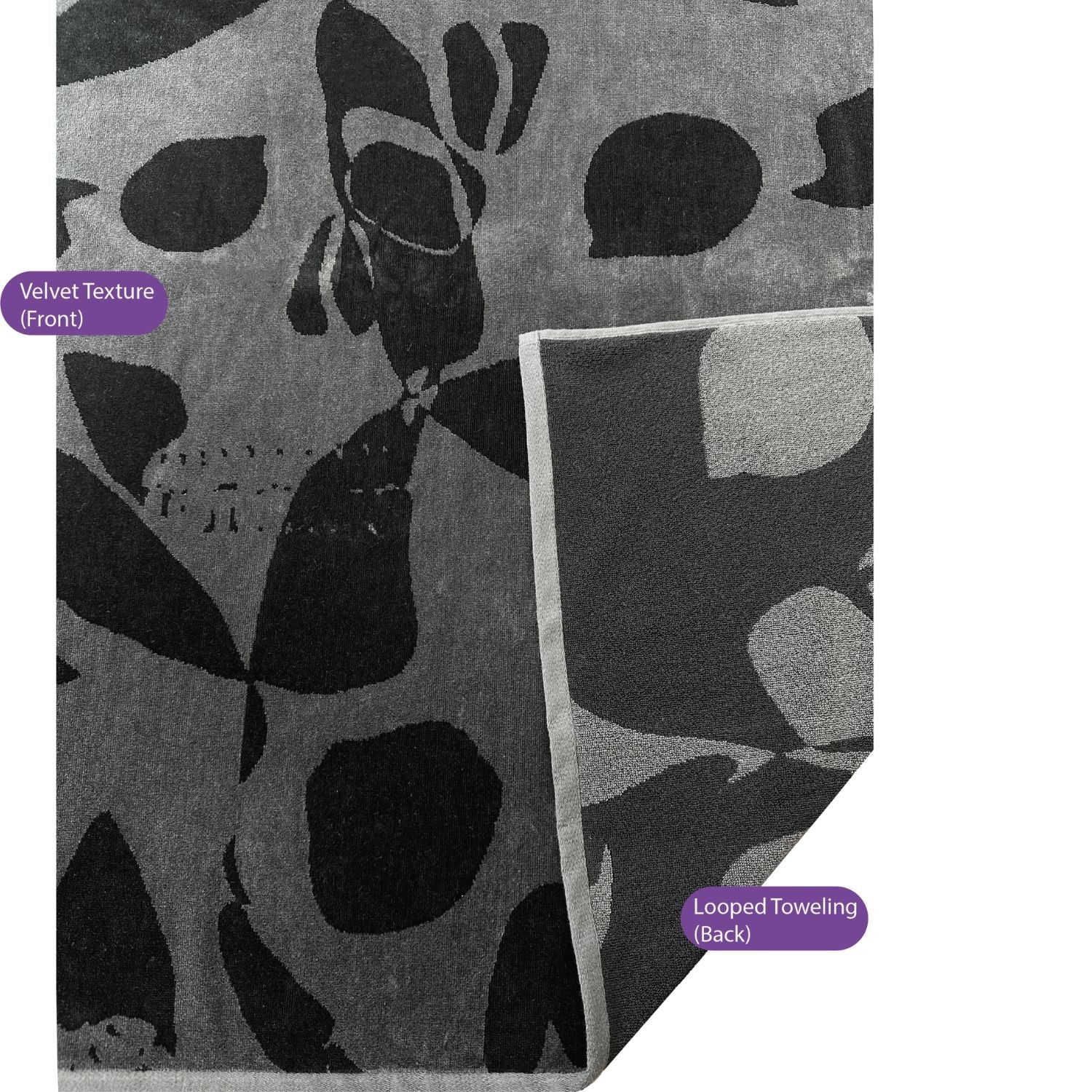 Plyschhandduk - Catacomb