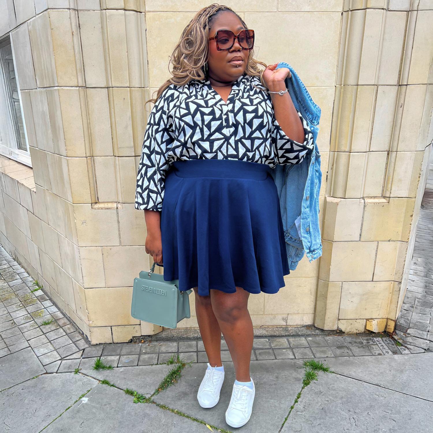 Mini-Skaterrock - Navy