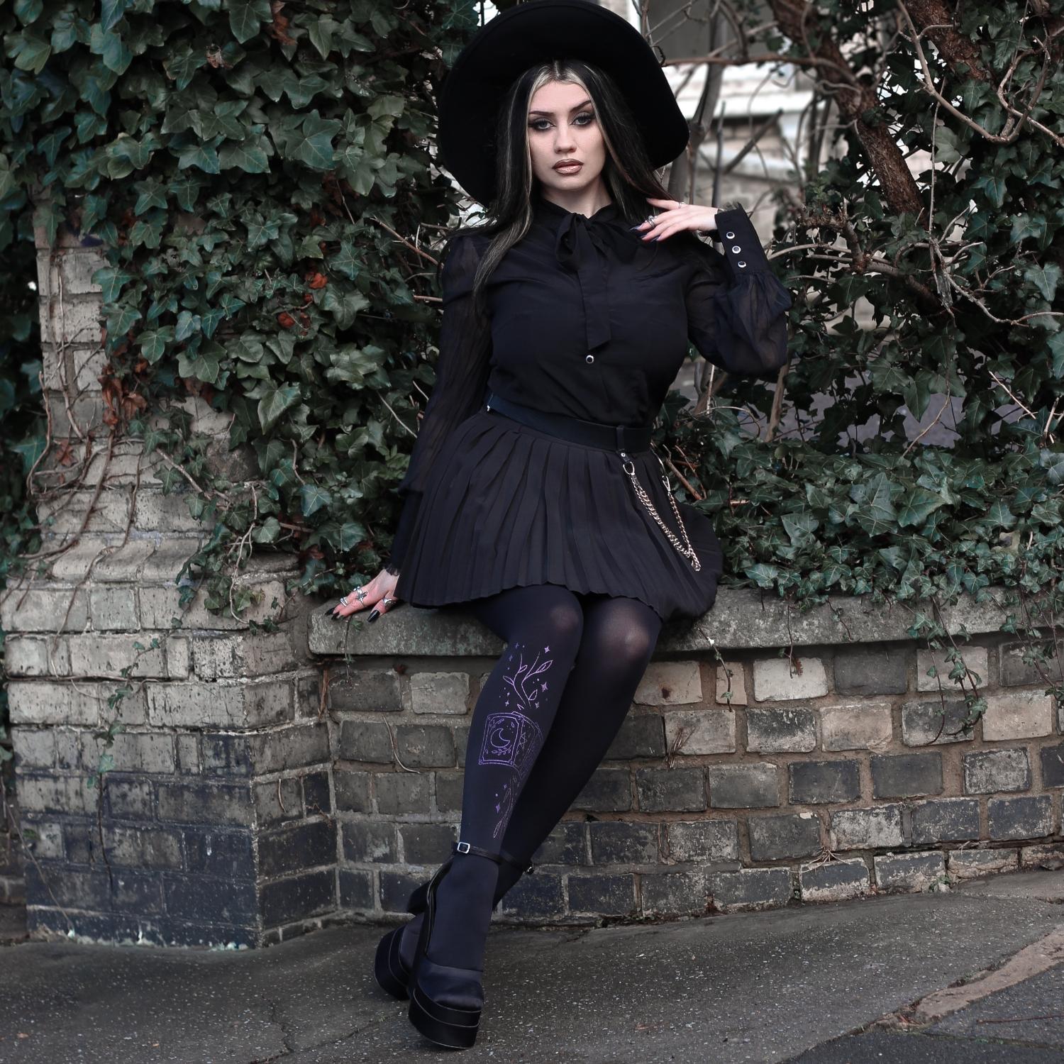 80 Den Blickdichte Strumpfhose - Tarot