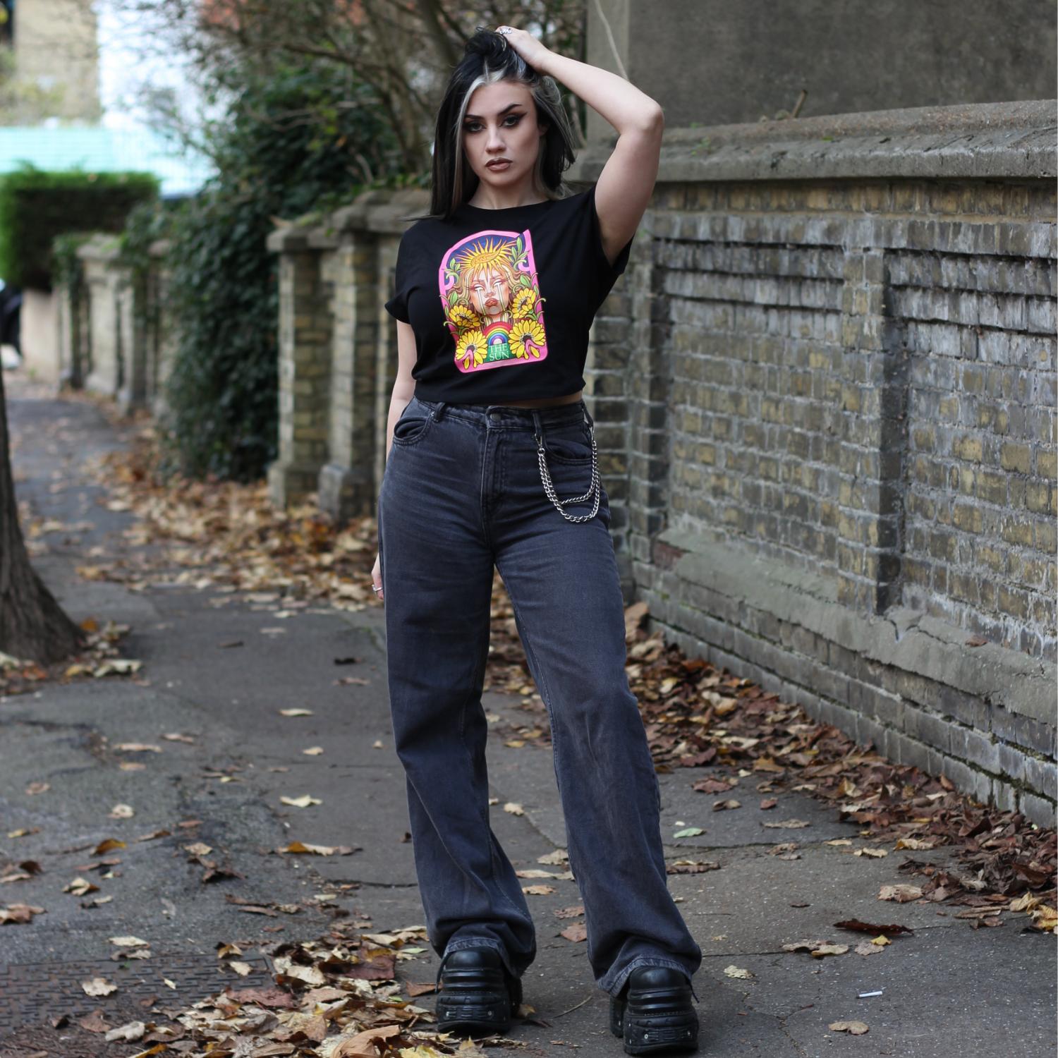 Major Arcana Baby Tee - XIX Die Sonne