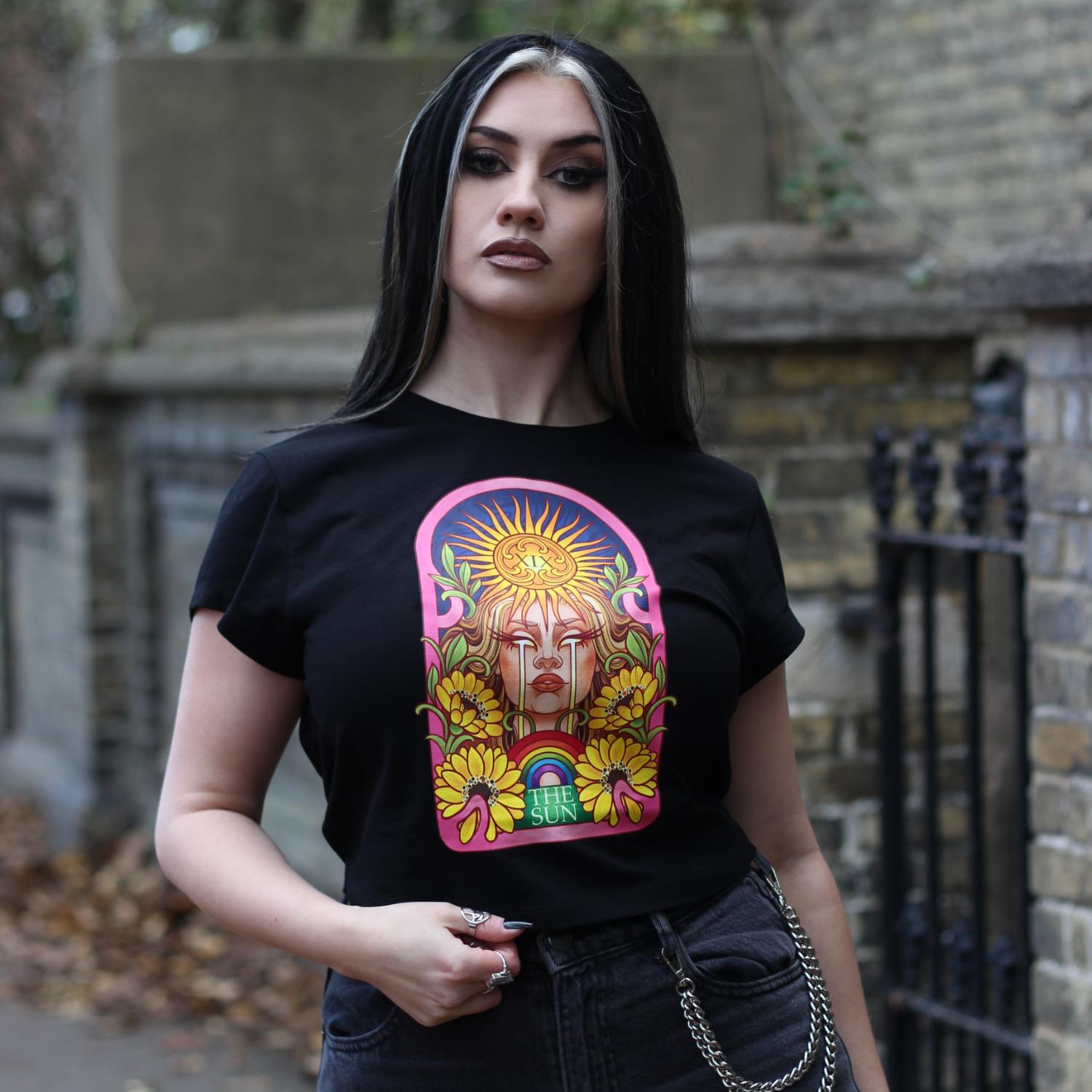 Major Arcana Baby Tee - XIX Die Sonne