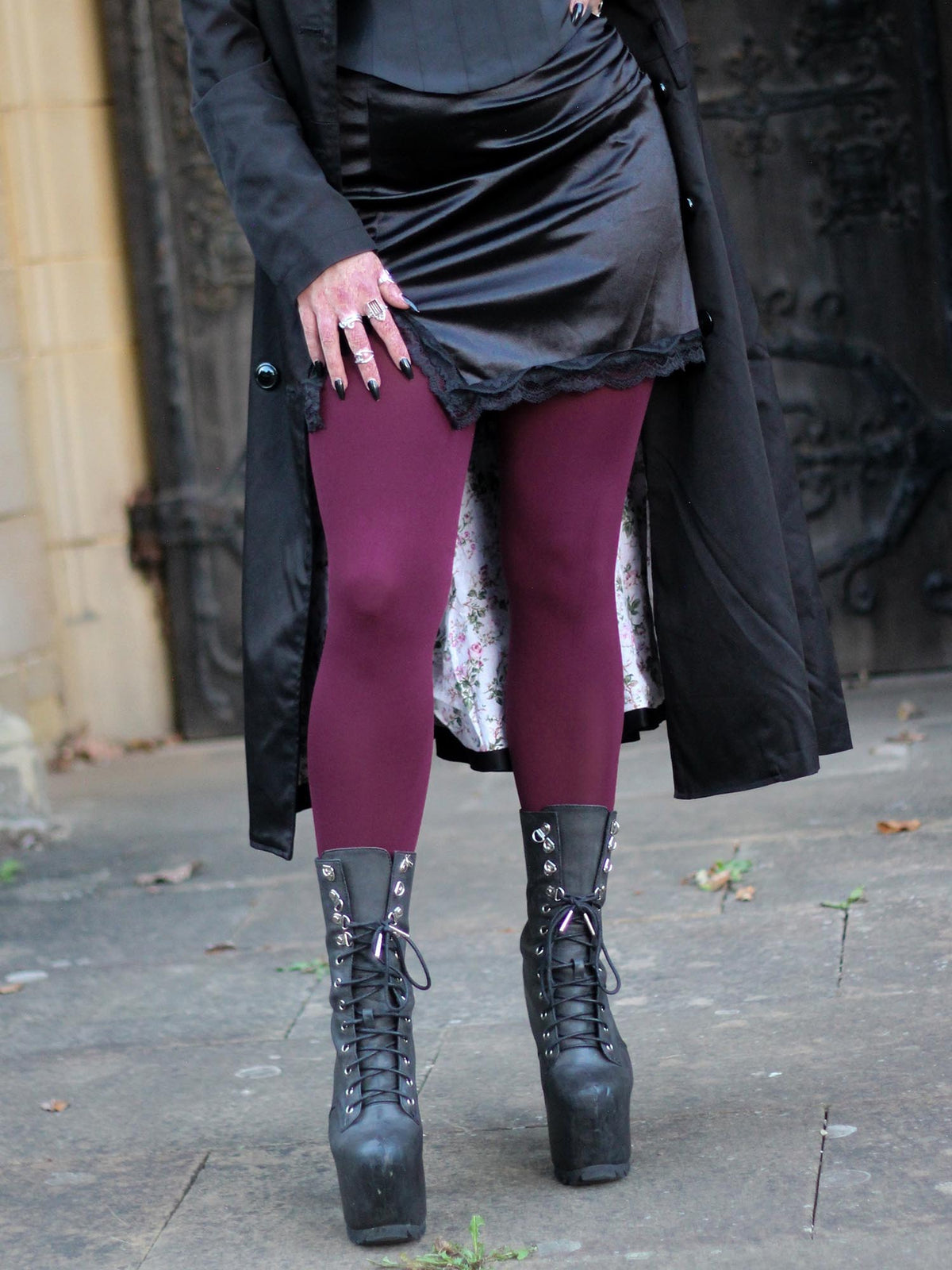 120 Denier Strumpfhosen - Cherry