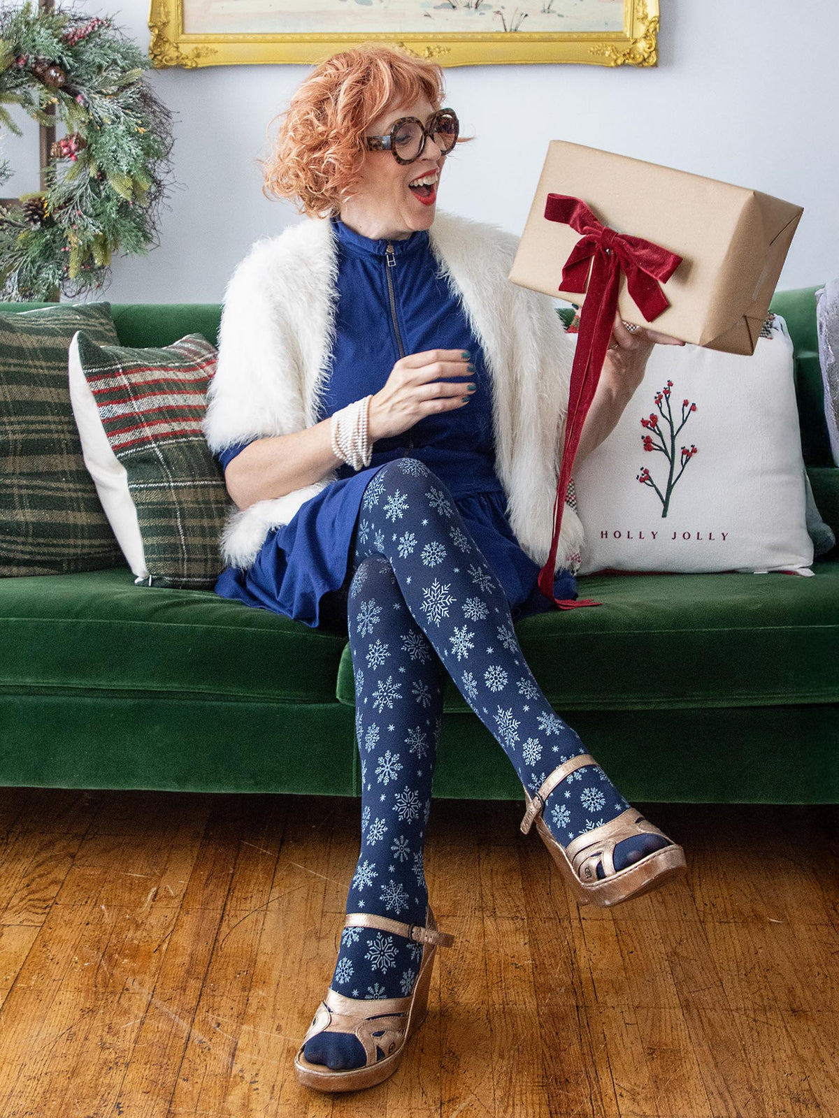 Ice Ice Baby Strumpfhose - Navy