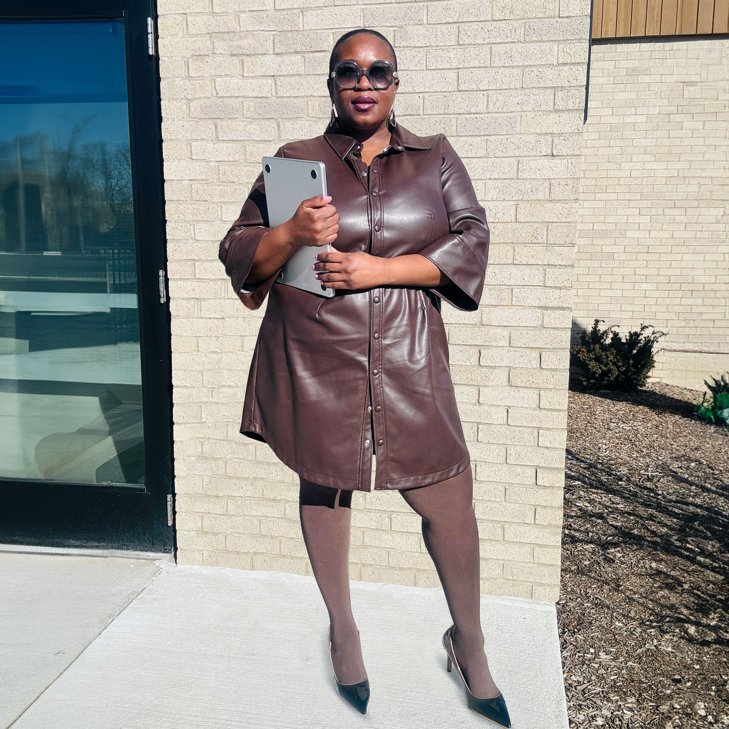 Huggy Leicht stützende Strumpfhose - Hot Chocolate