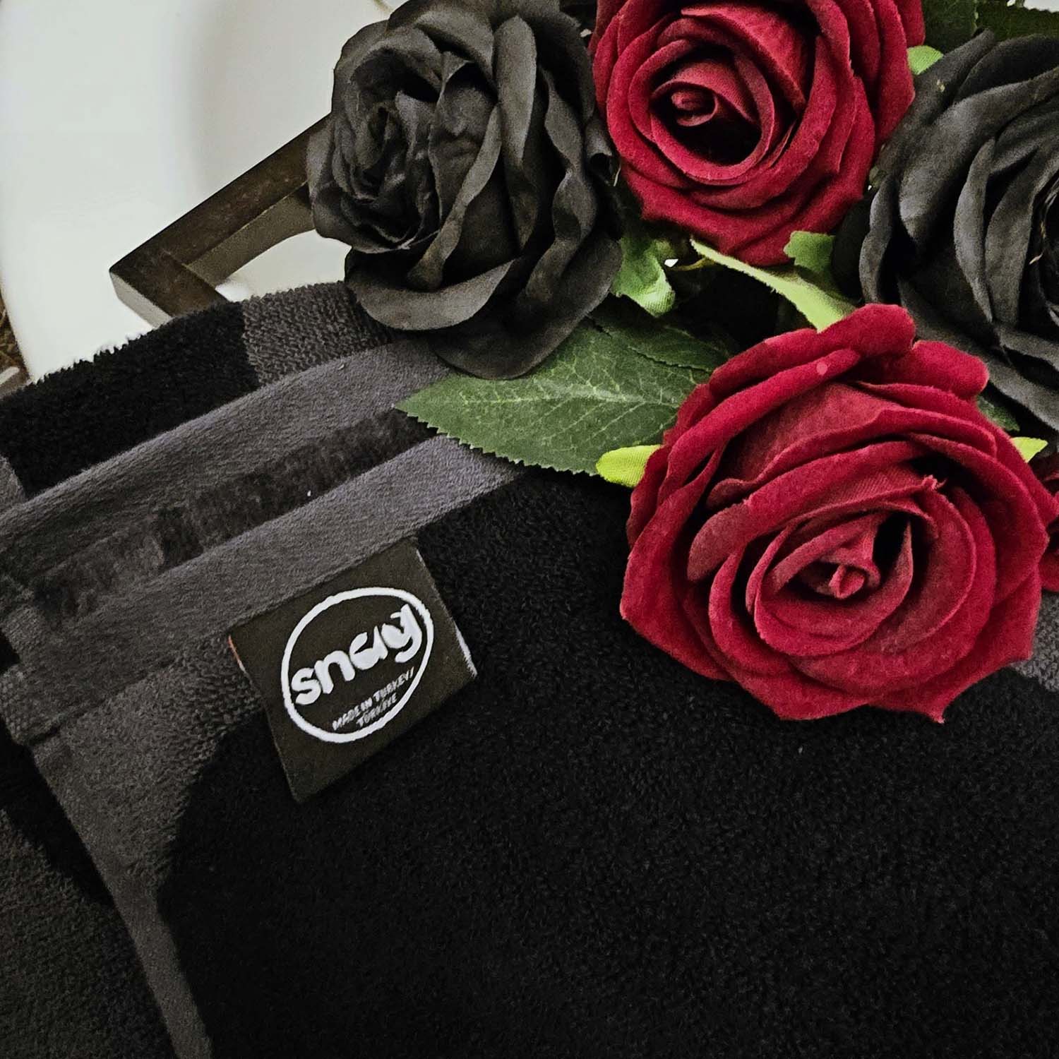 Plyschhandduk - Catacomb