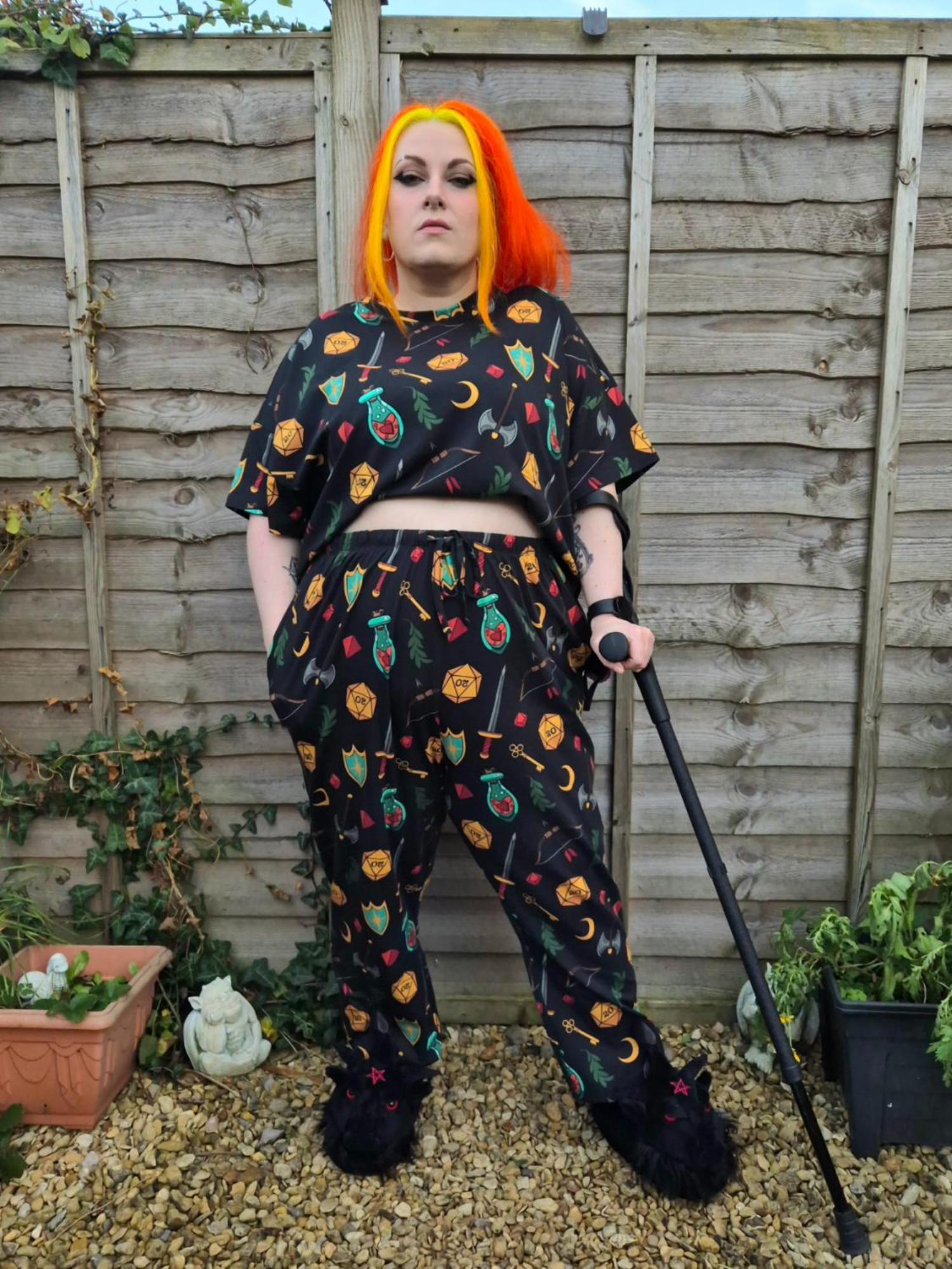 Bio-Baumwoll-Pyjama-T-Shirt – Boxy-Fit - TTRPG