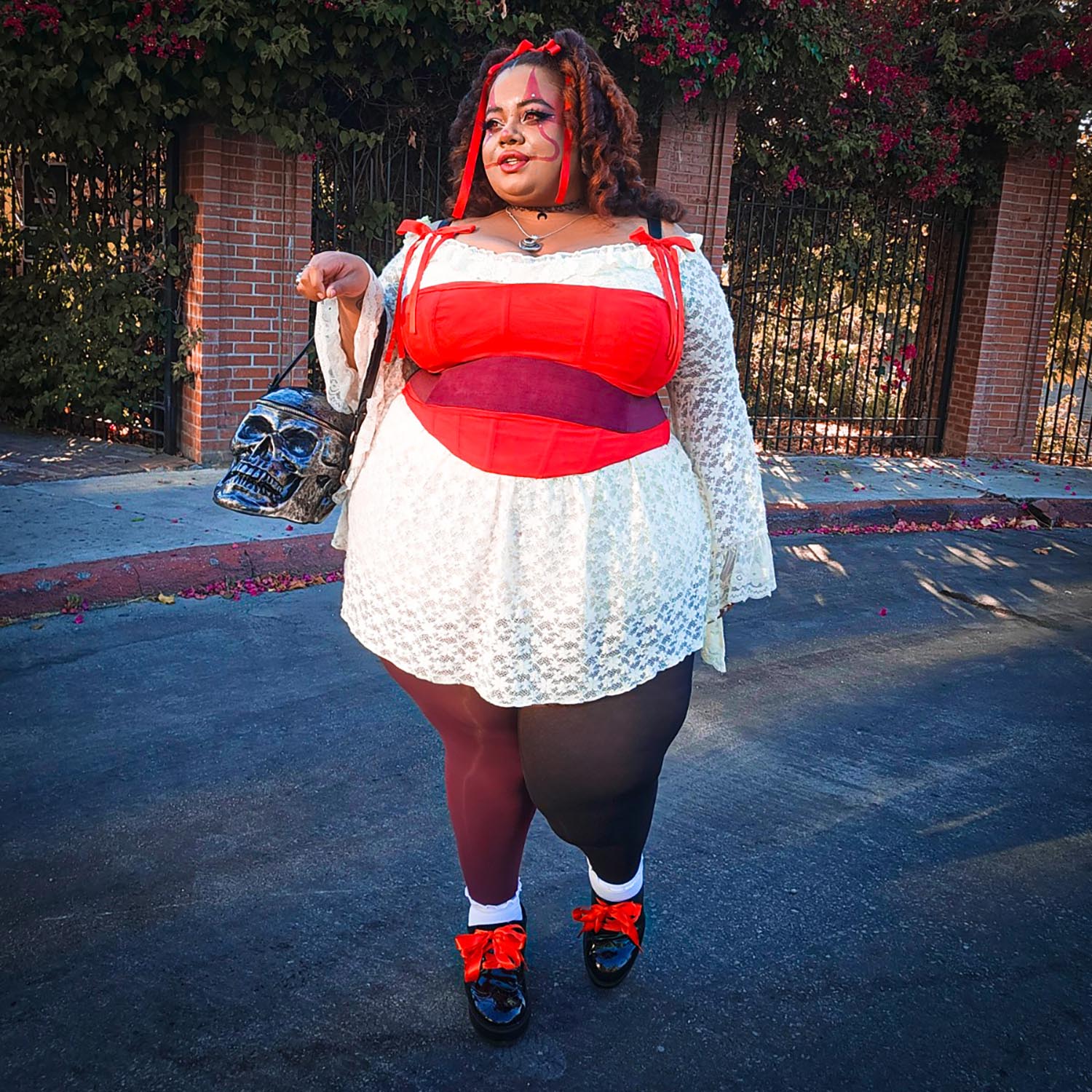 Duo Strumpfhosen - Crimson Shadow