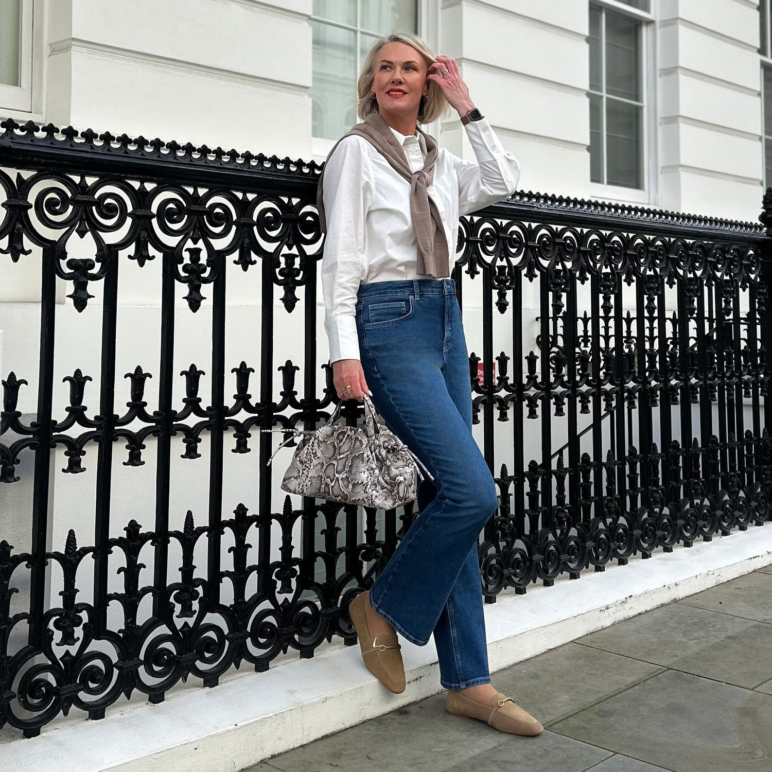 Bio Bootcut Jeans – Atlantic