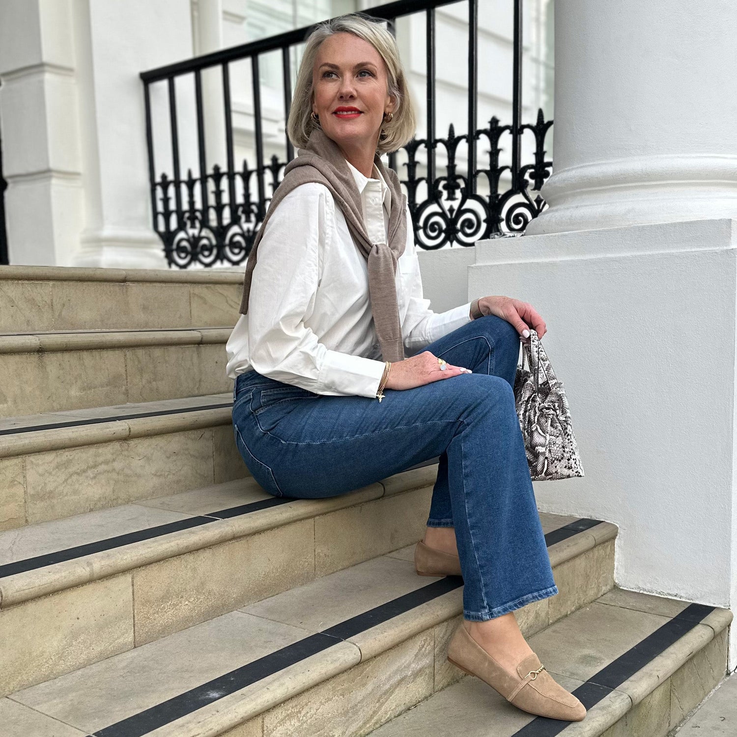 Bio Bootcut Jeans – Atlantic