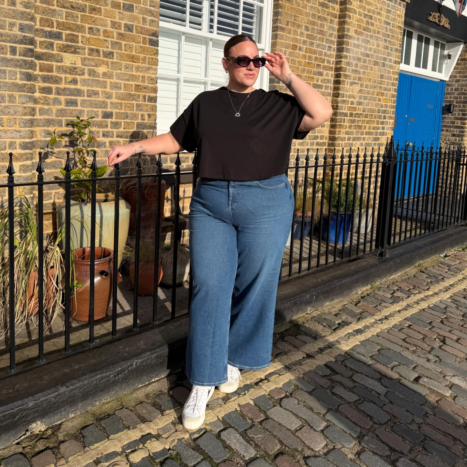 Bio-Baumwoll-Pyjama - Uni Schwarz