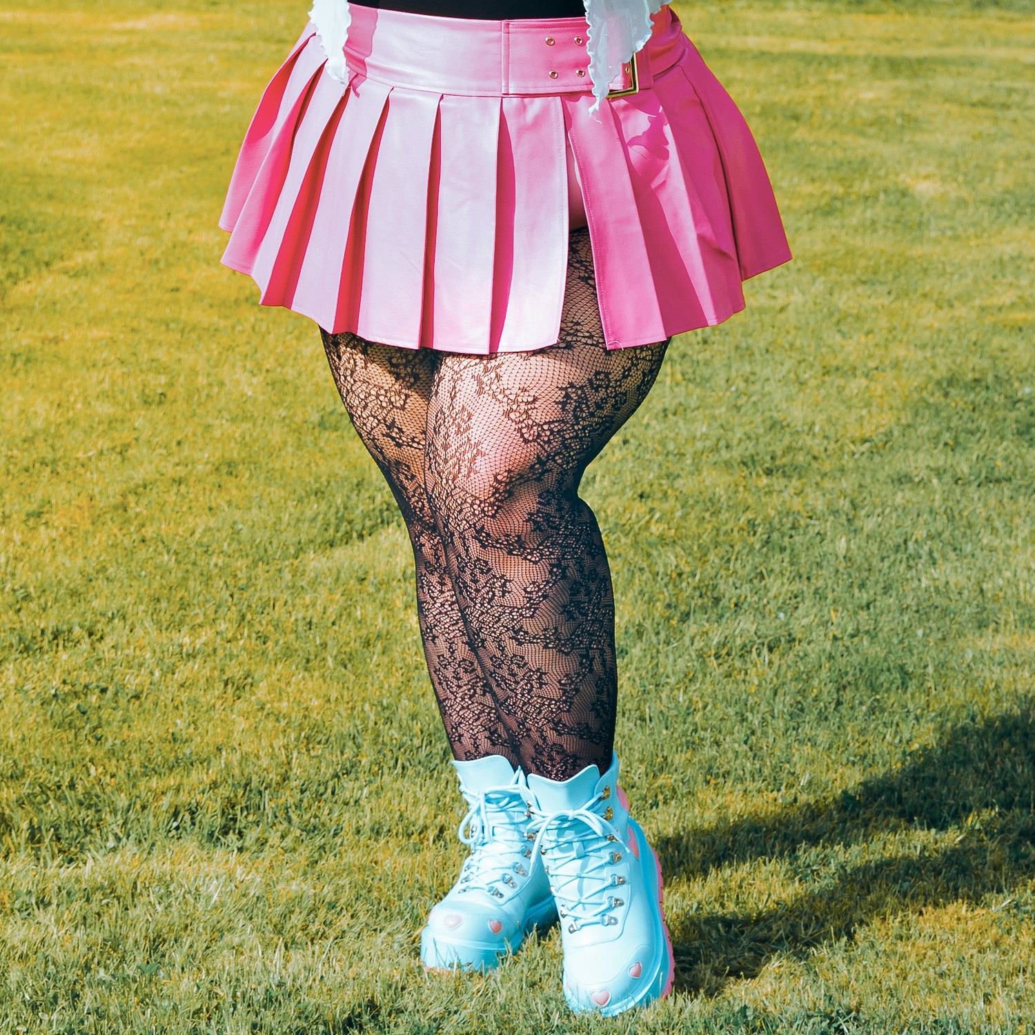Netzstrumpfhose - Camarilla - Schwarz