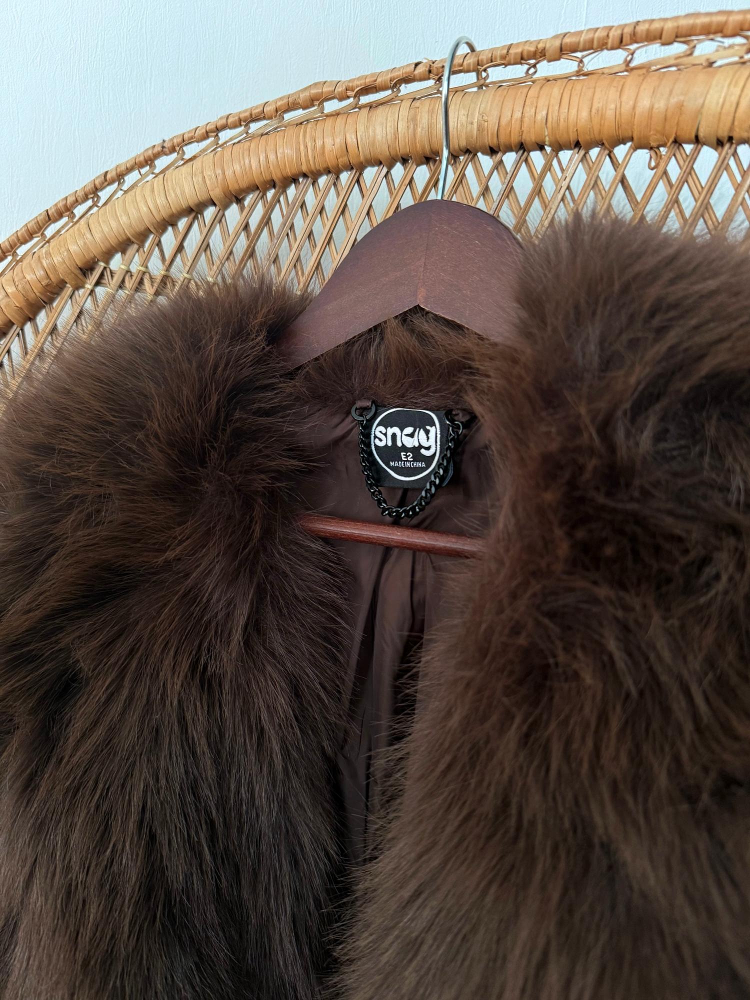 Amelia Aviator Jacke – Braun