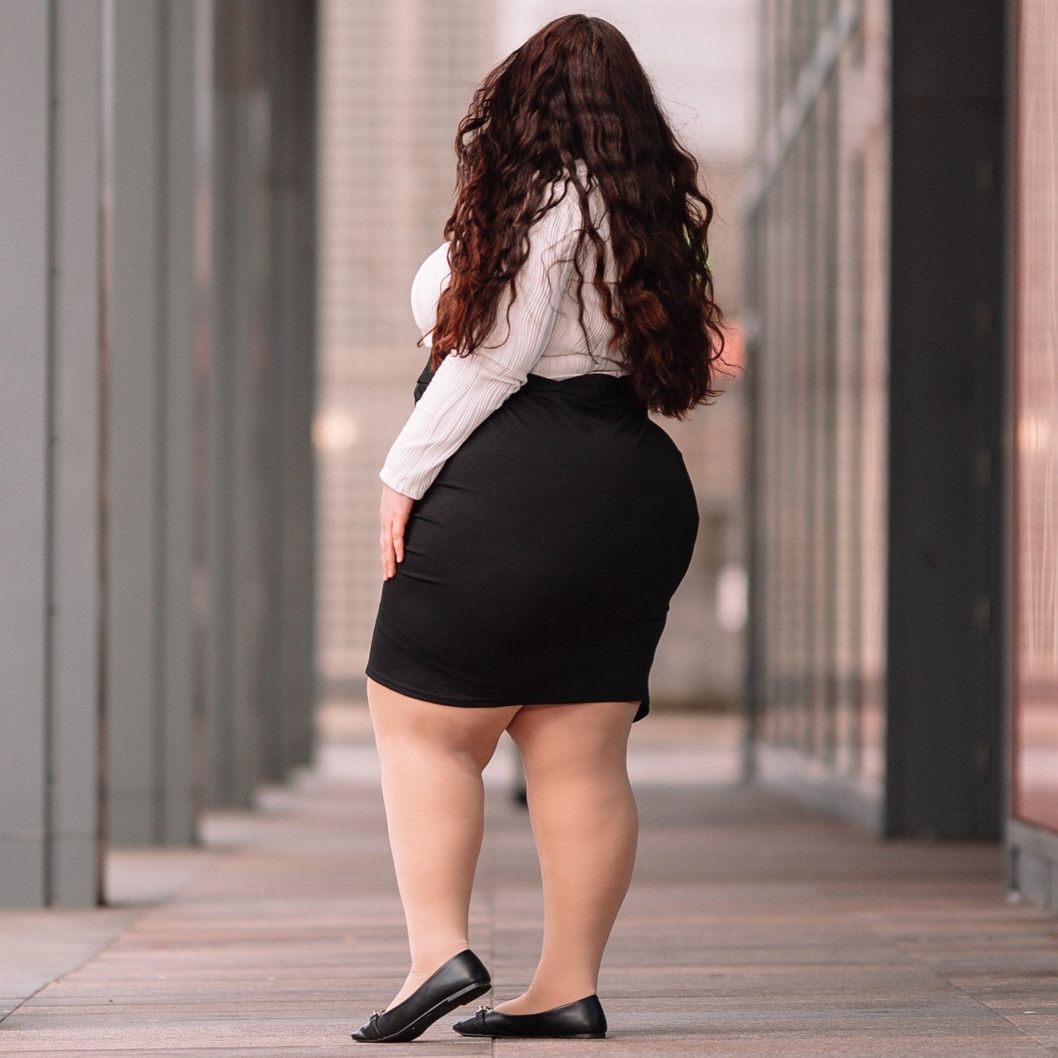 Rajstopy Huggy Light Support - Builders Tea