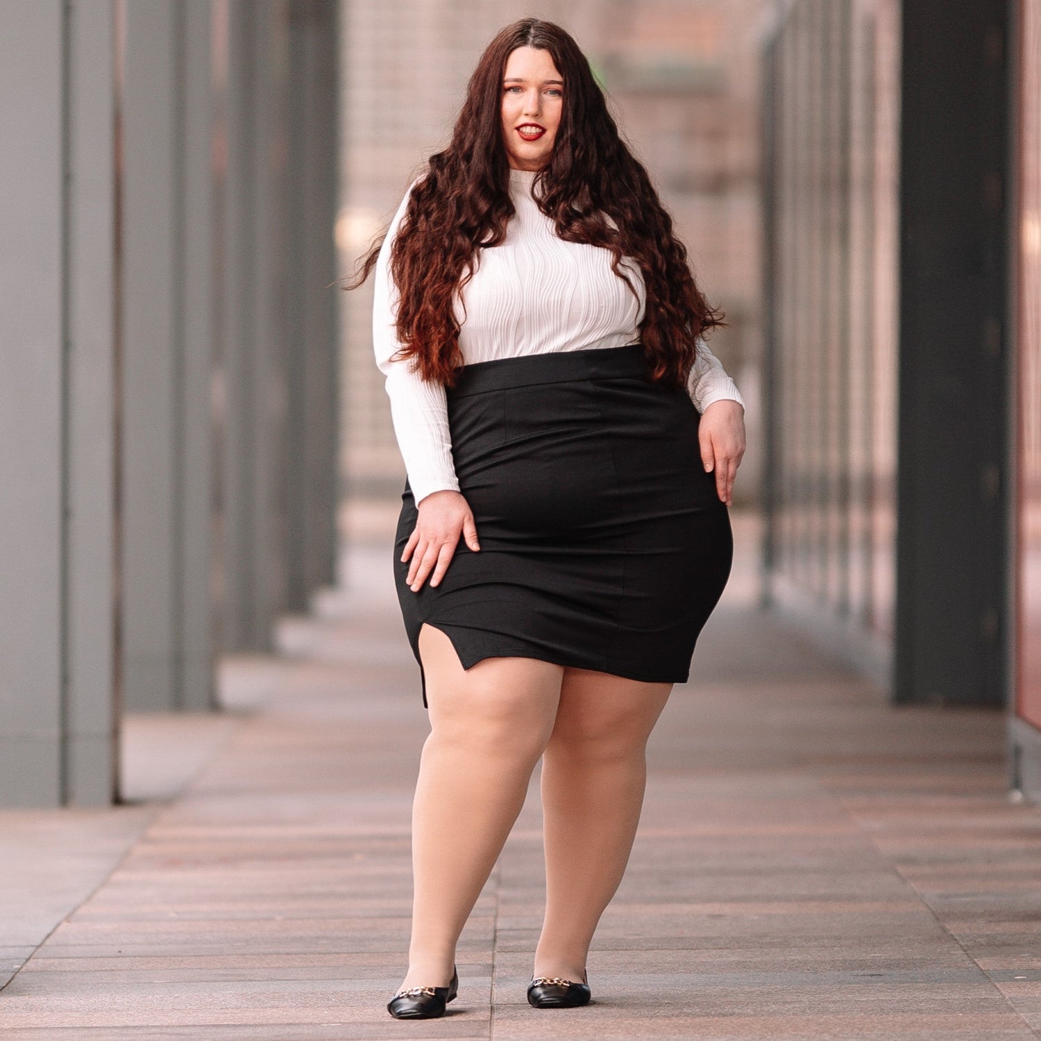 Rajstopy Huggy Light Support - Builders Tea