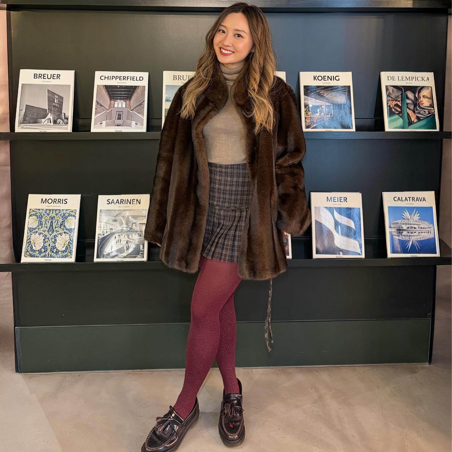 Blickdichte Strumpfhose - Gold Glitter